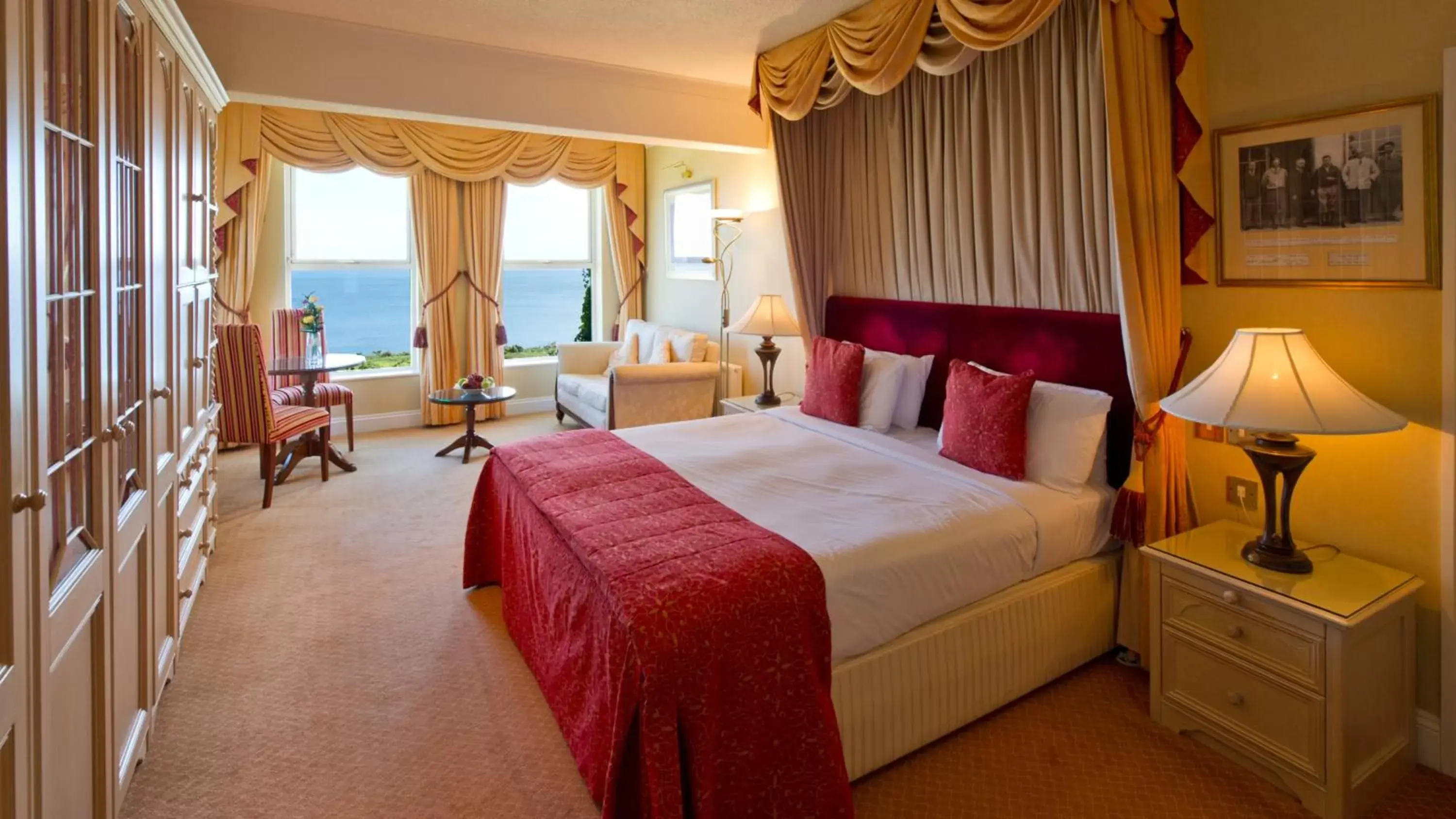 Photo of the whole room, Bed in The Carlyon Bay Hotel and Spa