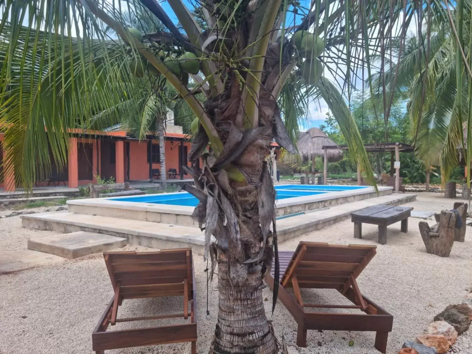 Swimming Pool in Bacalar Sunshine