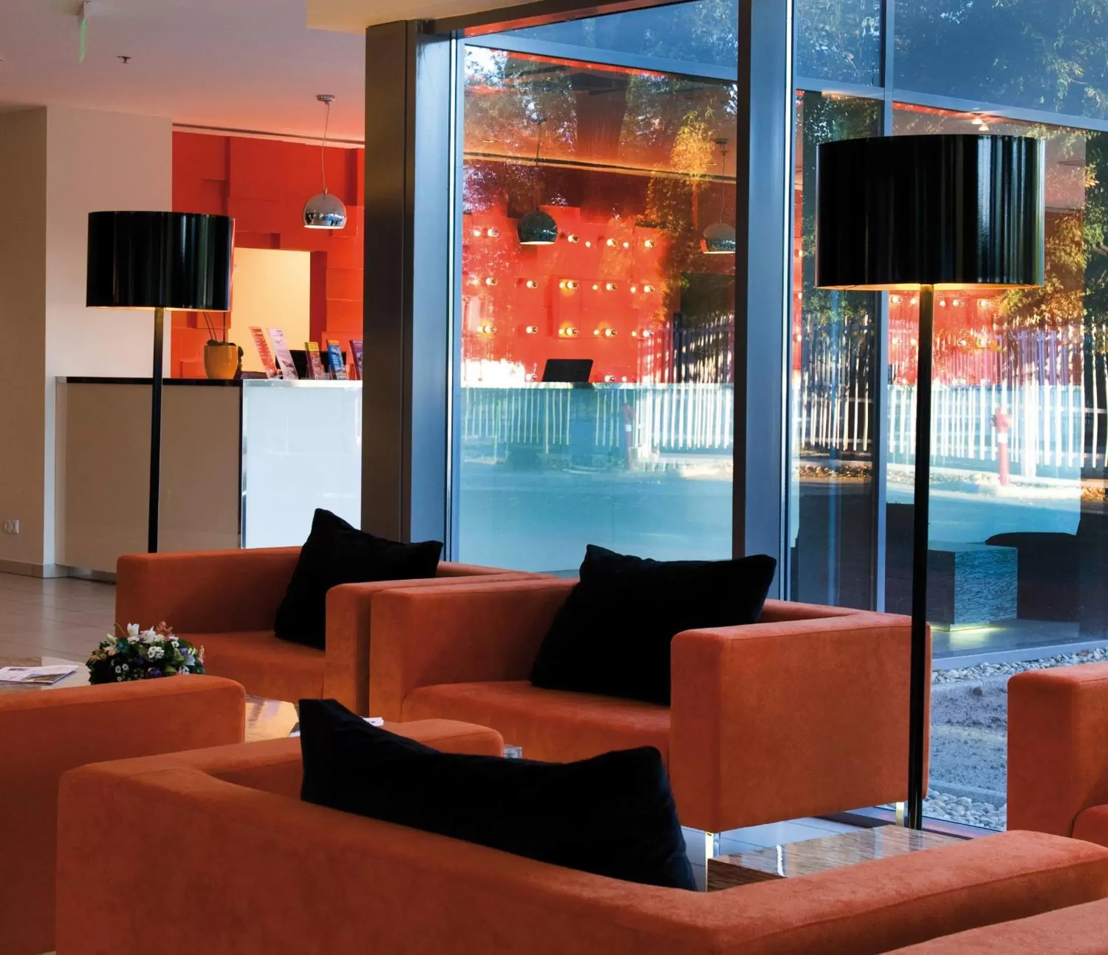 Lobby or reception, Lounge/Bar in Expo Congress Hotel