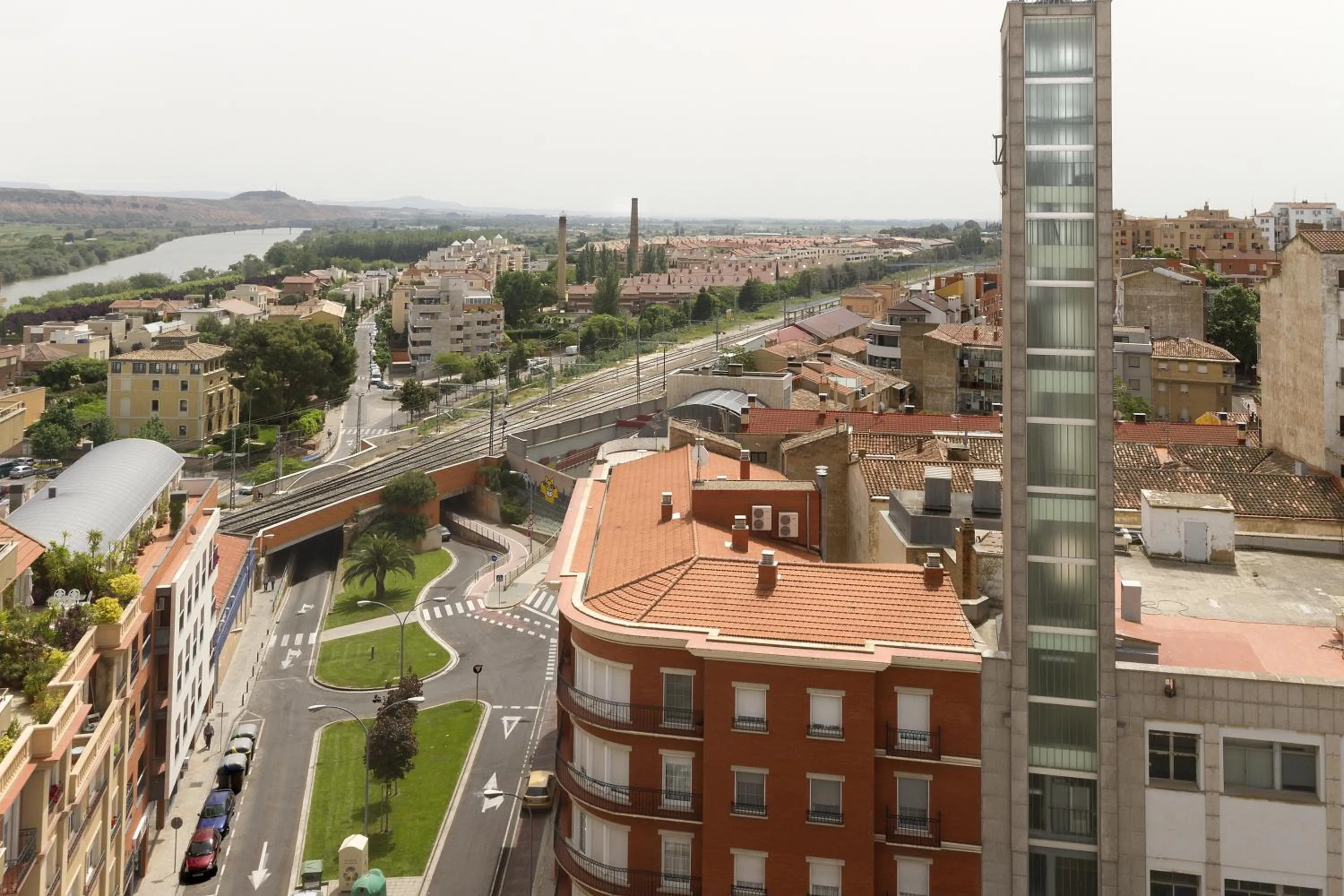 City view in Hotel Santamaria