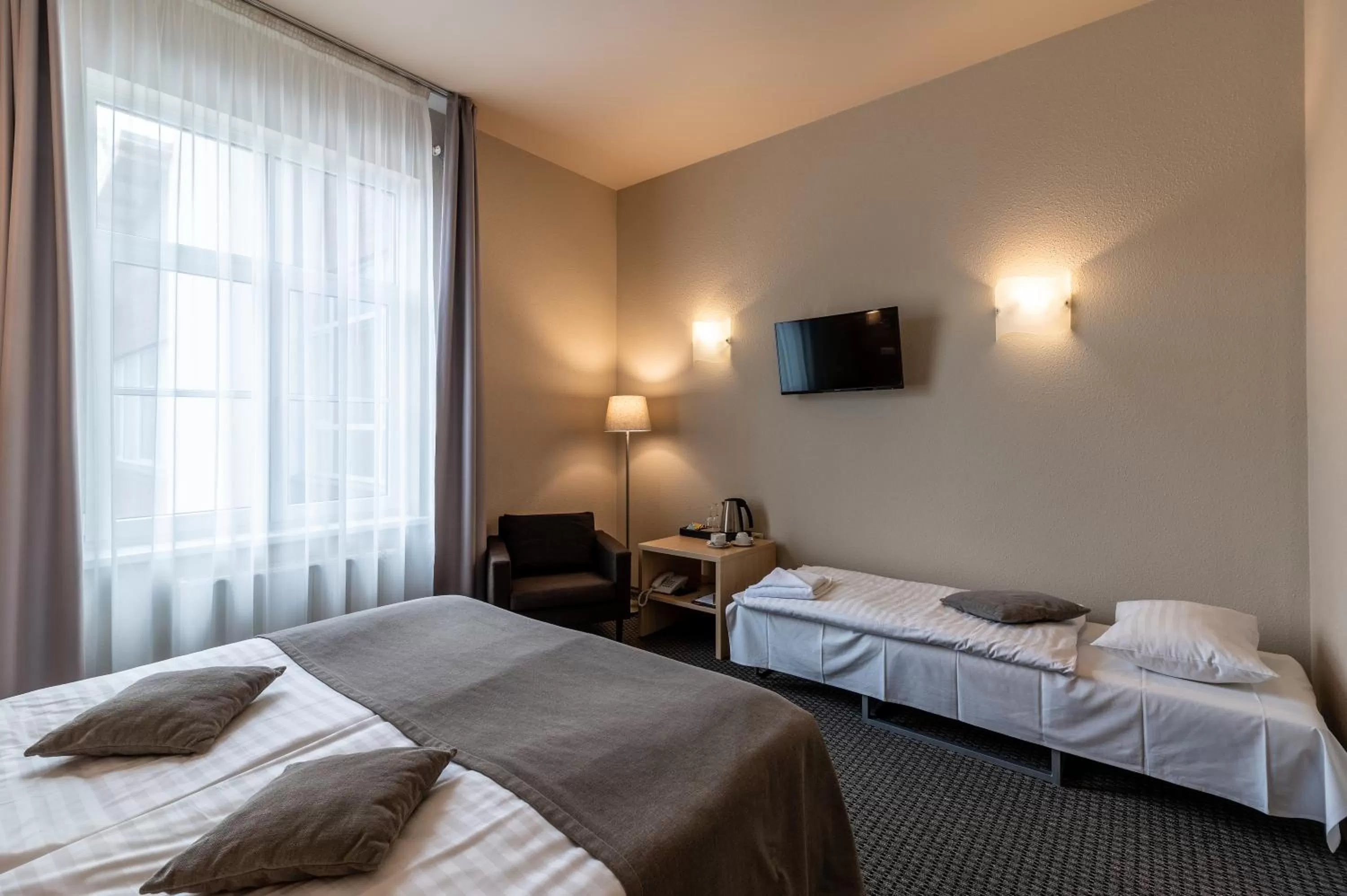 Bed in Hotel Sigulda