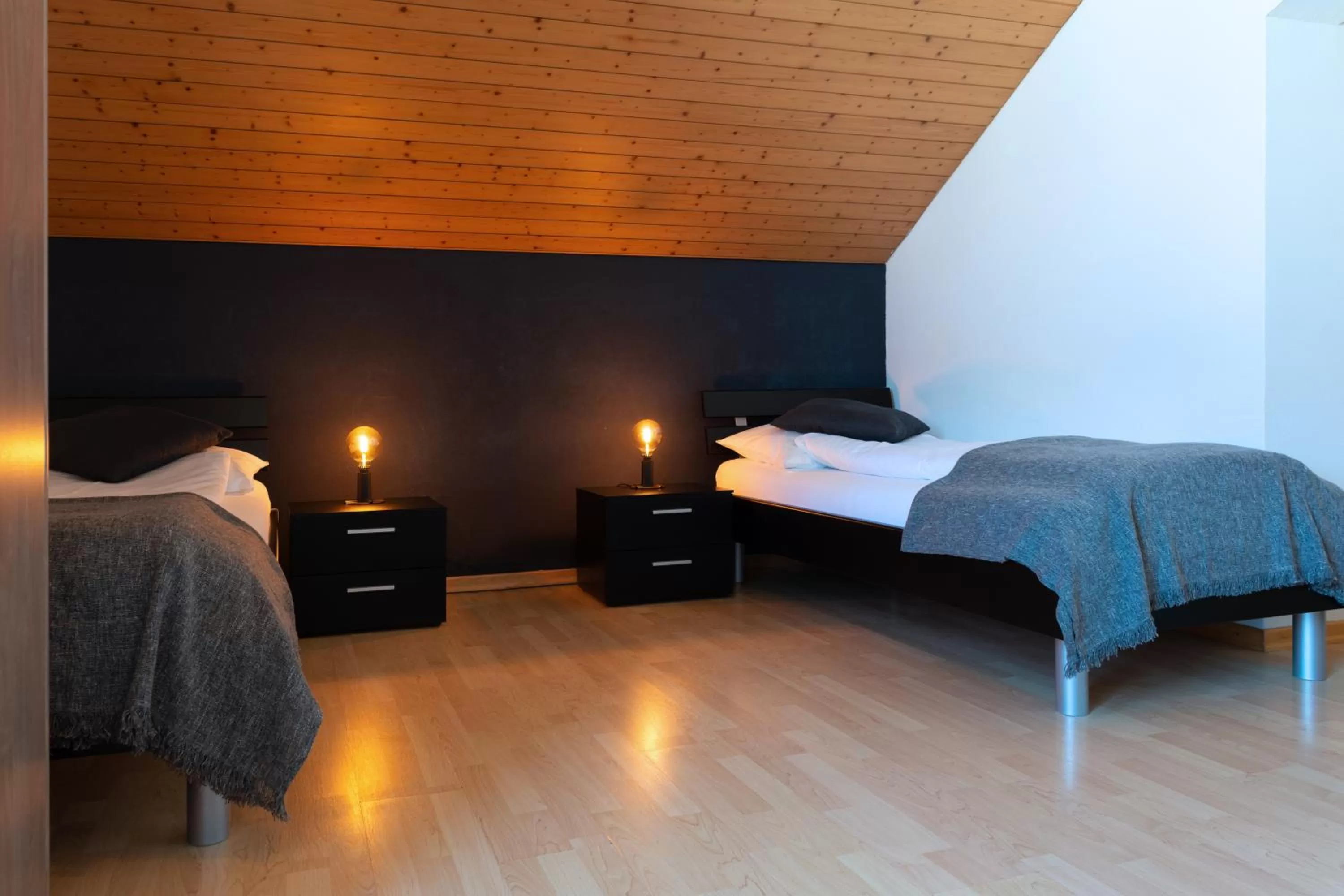 Bedroom, Bed in Hotel - Restaurant Waage