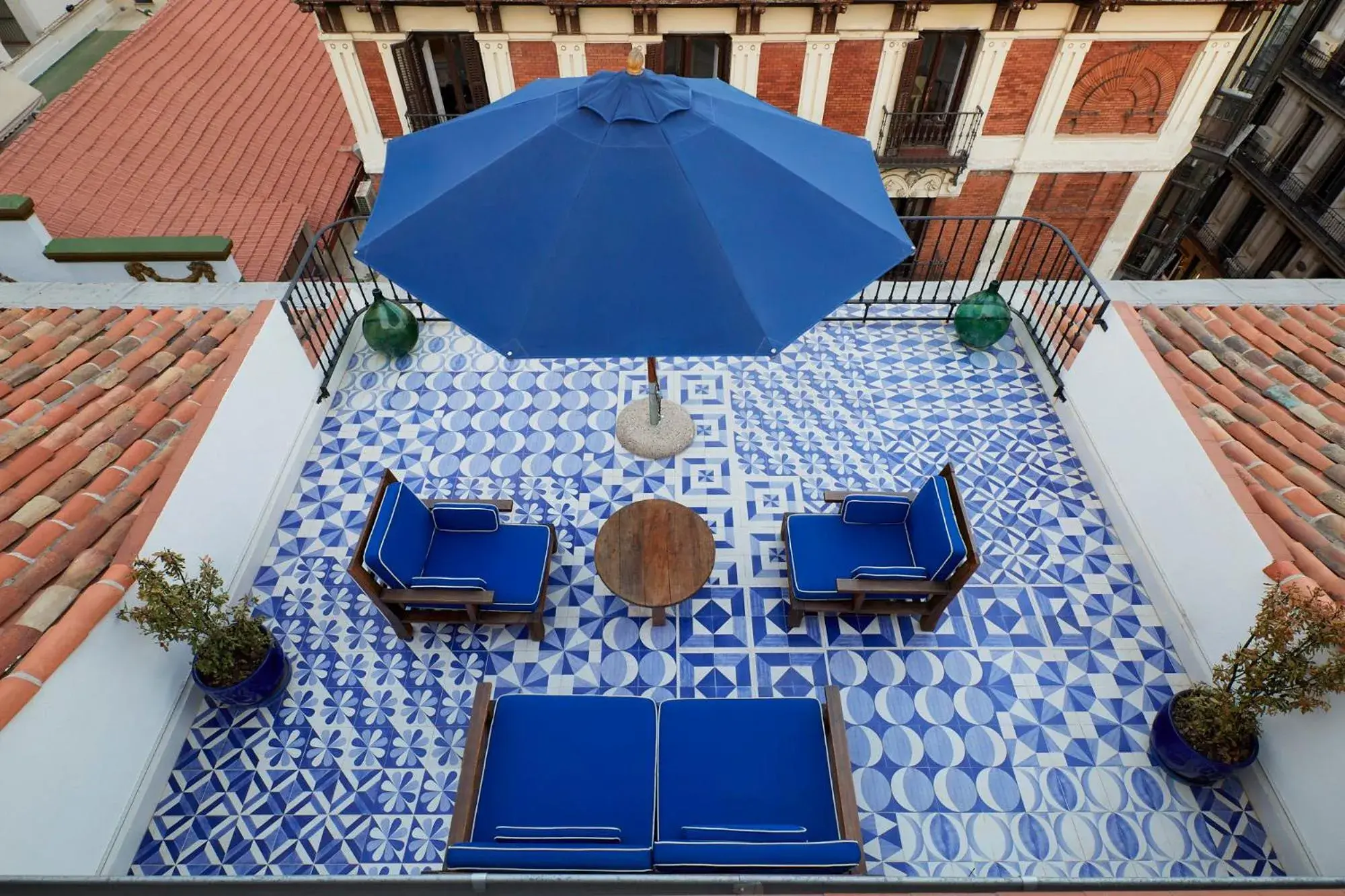 Balcony/Terrace, Pool View in Only YOU Boutique Hotel Madrid