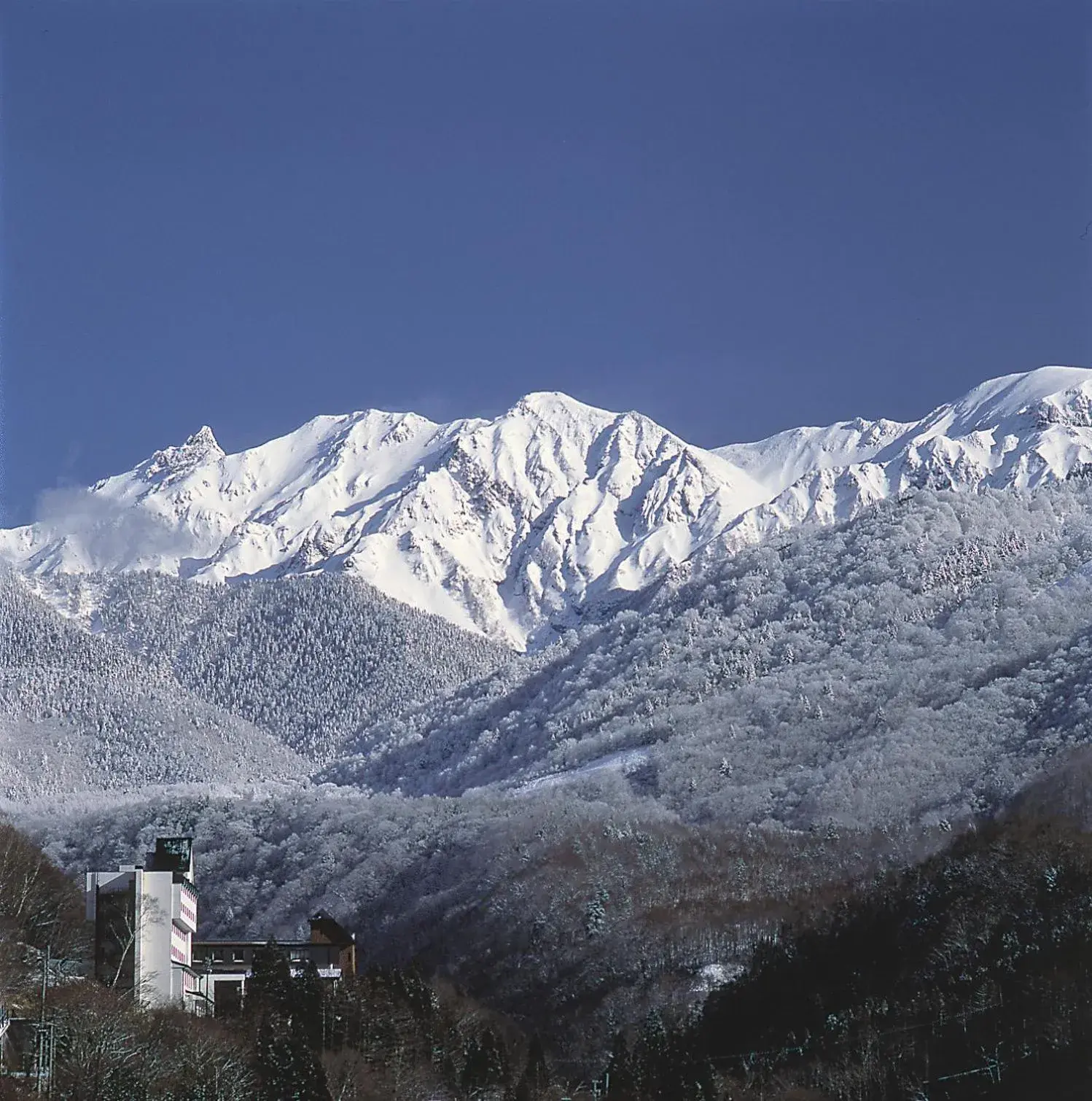 Natural landscape, Winter in Hodakaso Yamano Hotel