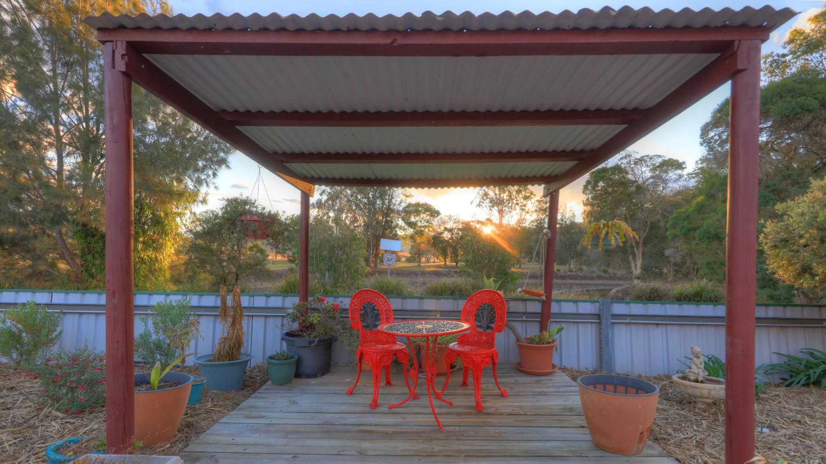 Garden view in Boonah Motel