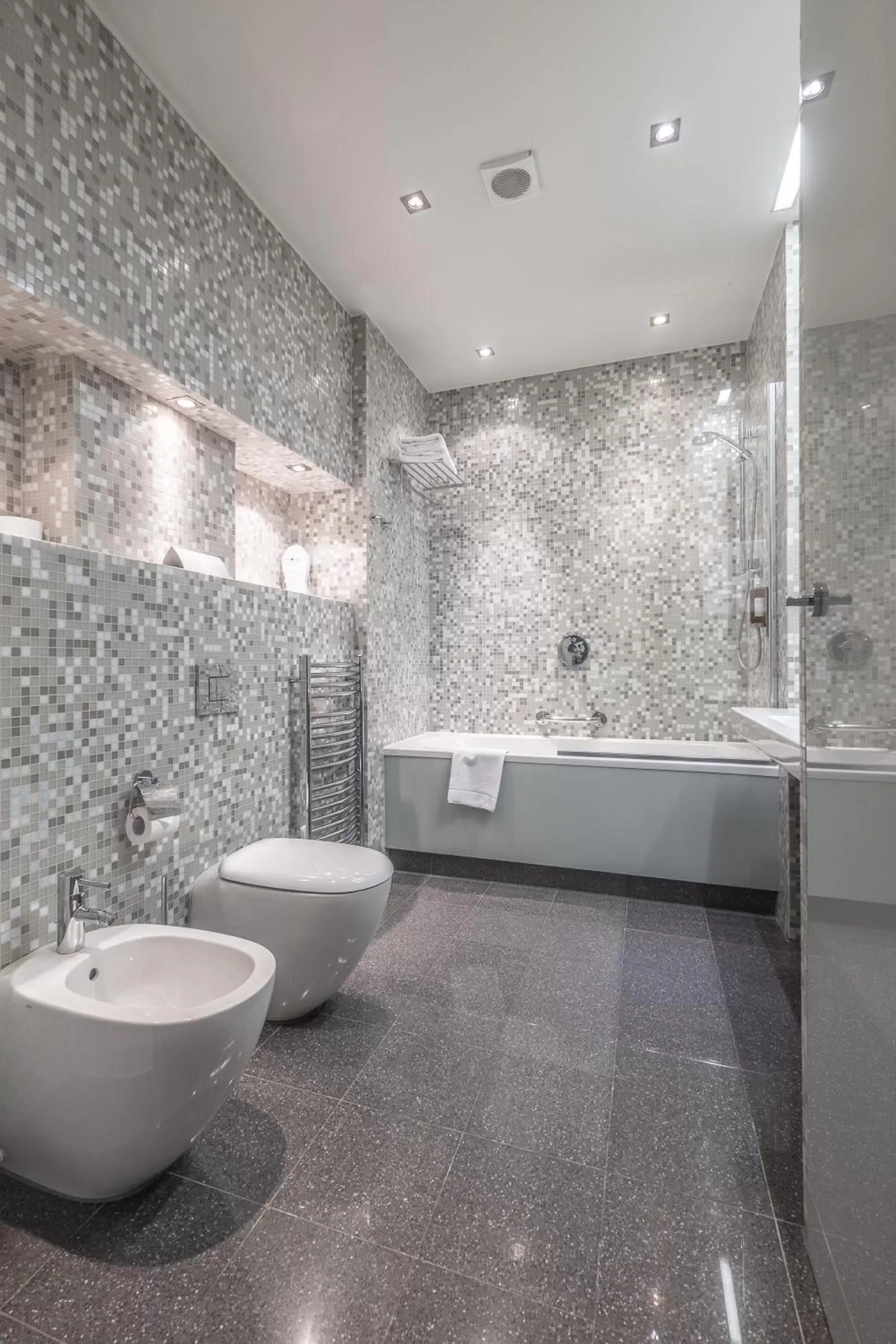 Shower, Bathroom in City Park Hotel & Residence