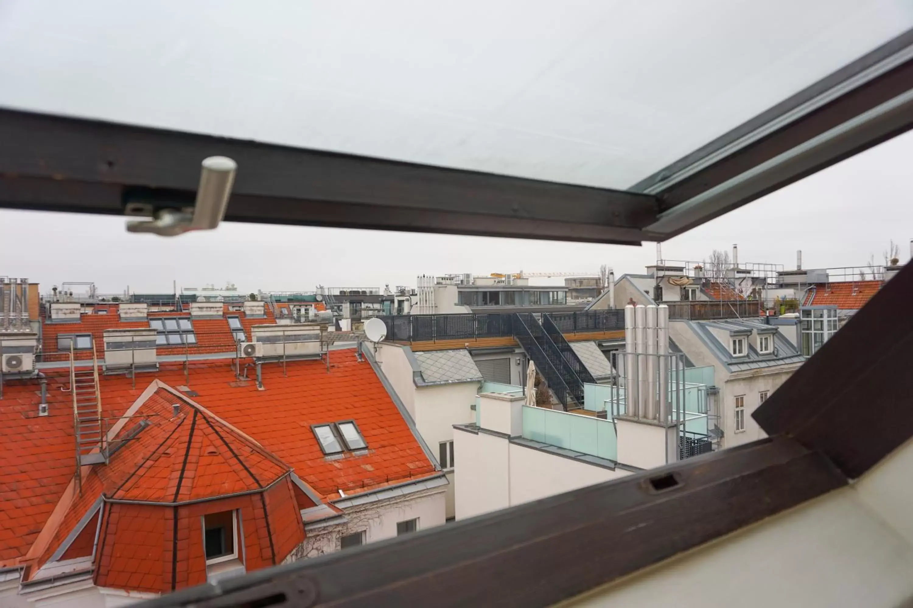 View (from property/room), Balcony/Terrace in Hotel Deutschmeister