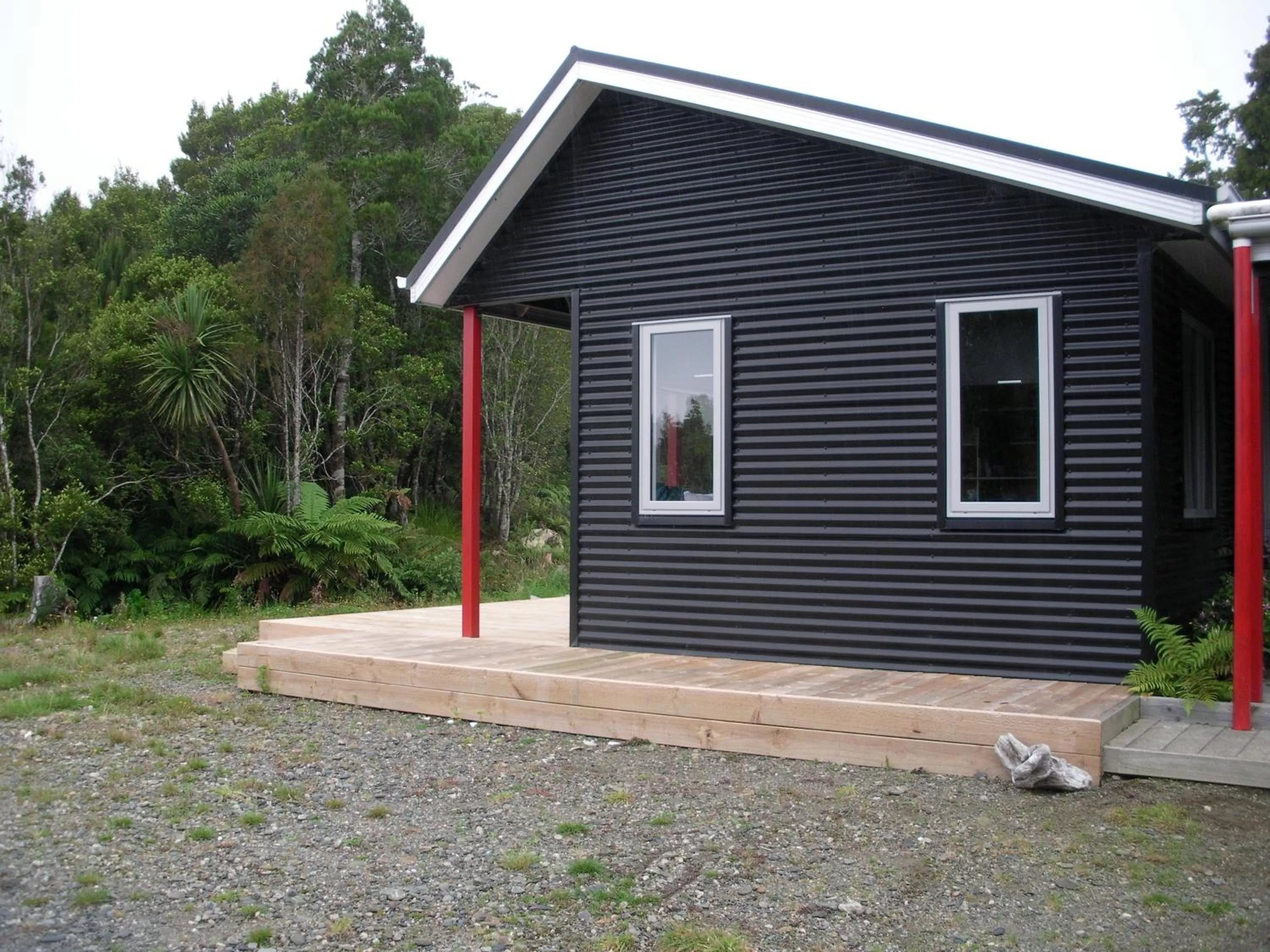 Patio in Mahinapua Retreat B&B