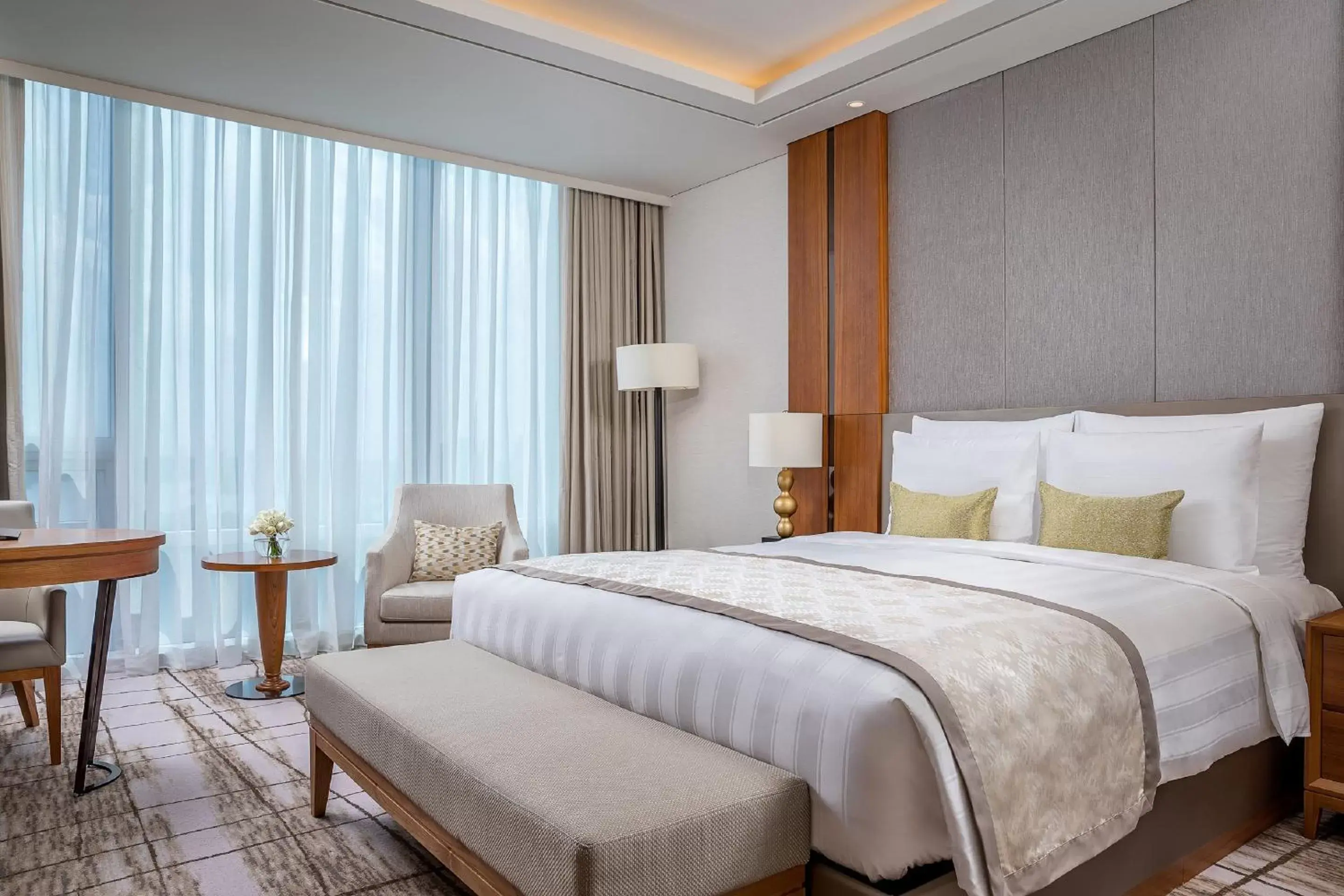 Bed in LOTTE Hotel Yangon