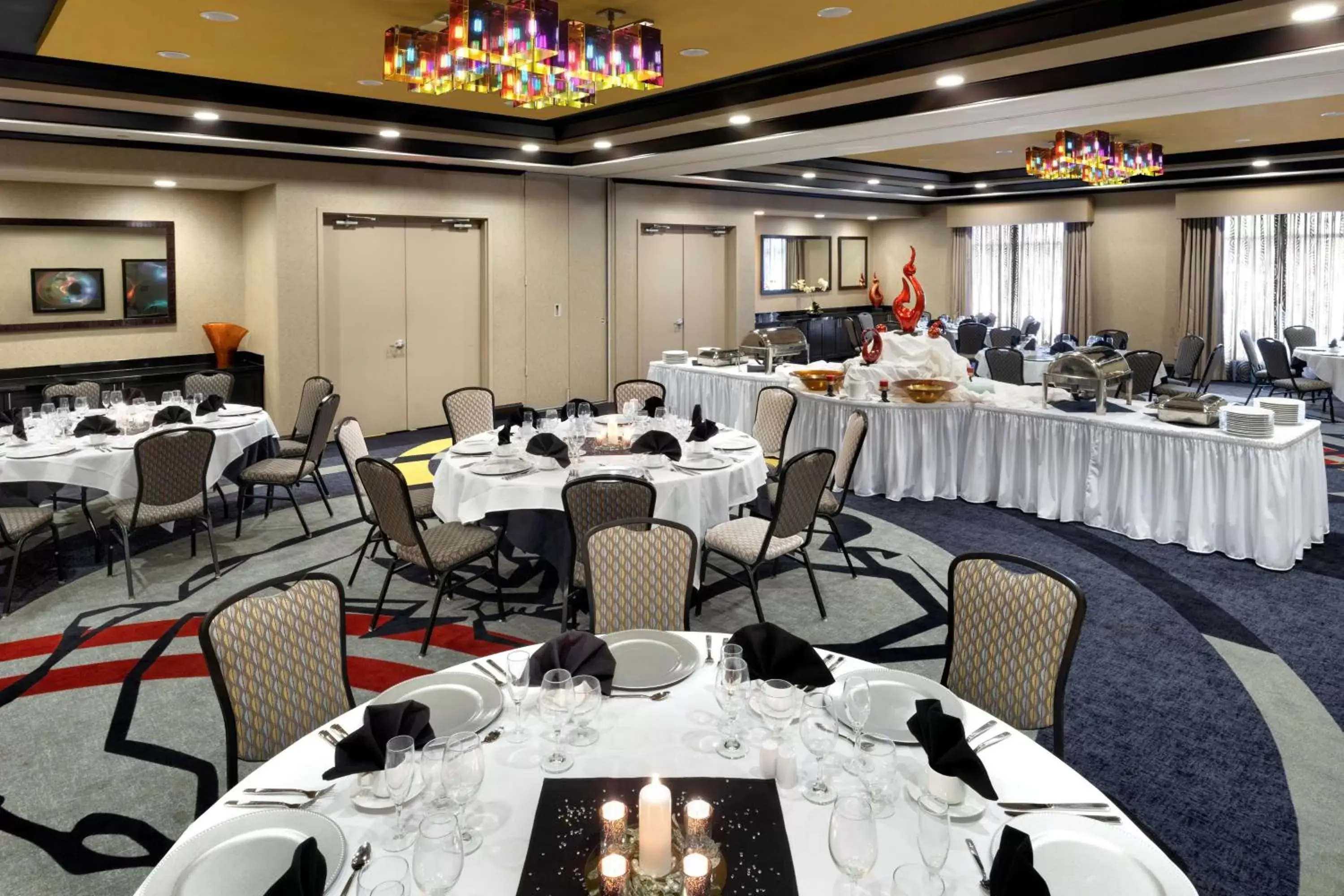 Meeting/conference room, Restaurant/Places to Eat in Hilton Garden Inn Ft Worth Alliance Airport