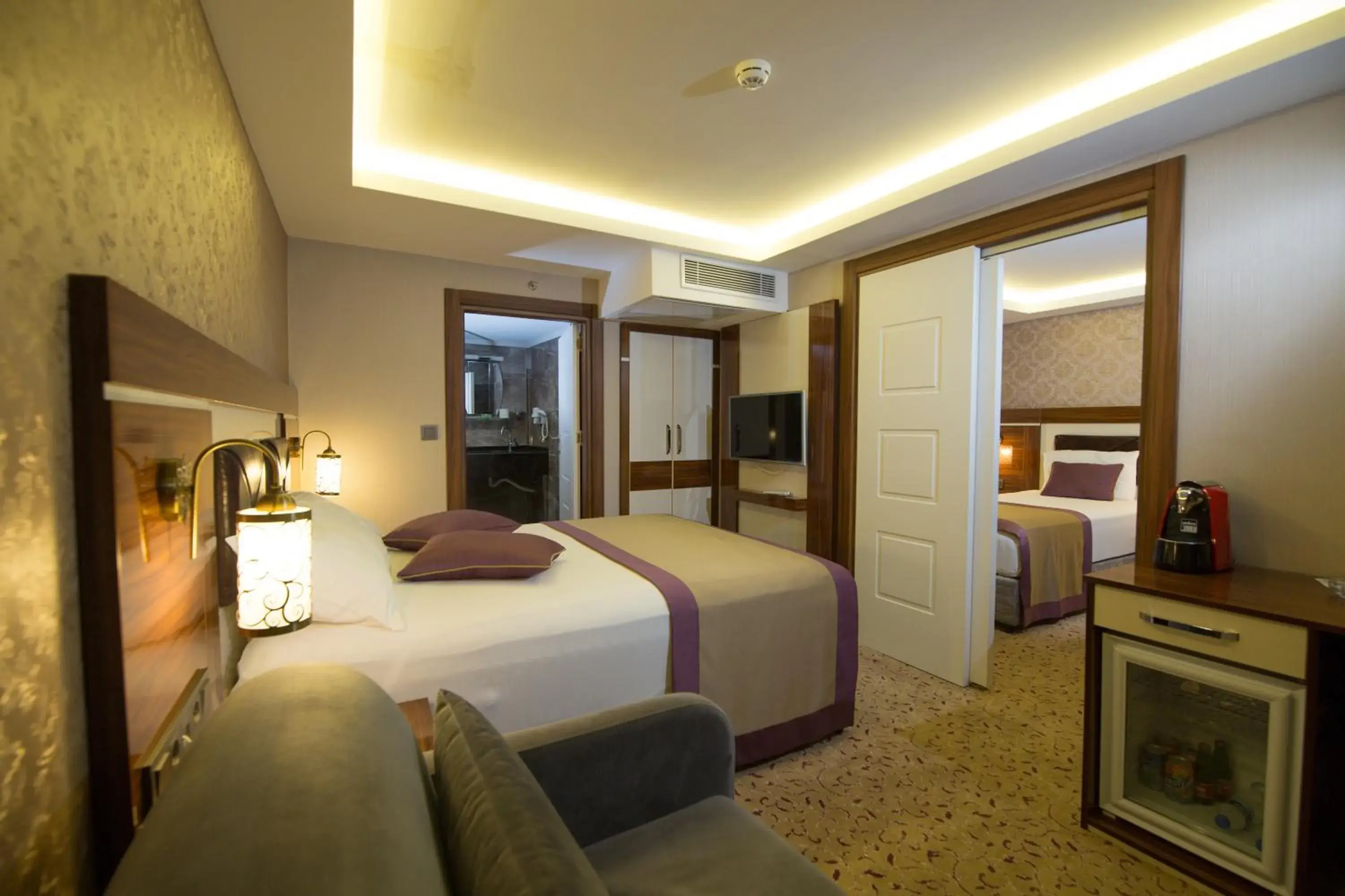 Photo of the whole room, Bed in Ruba Palace Thermal Hotel