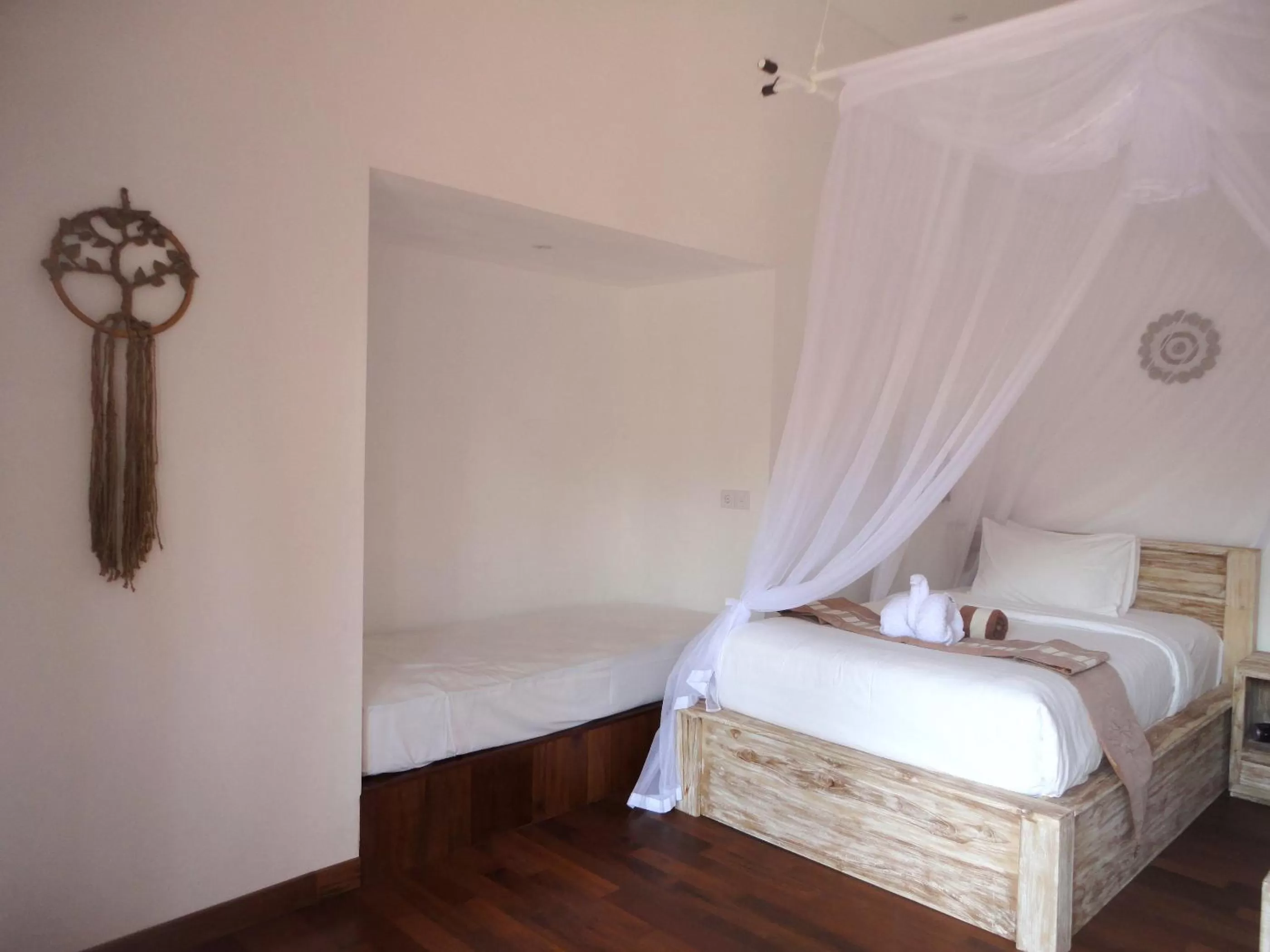 Bed in Sanghyang Bay Villas