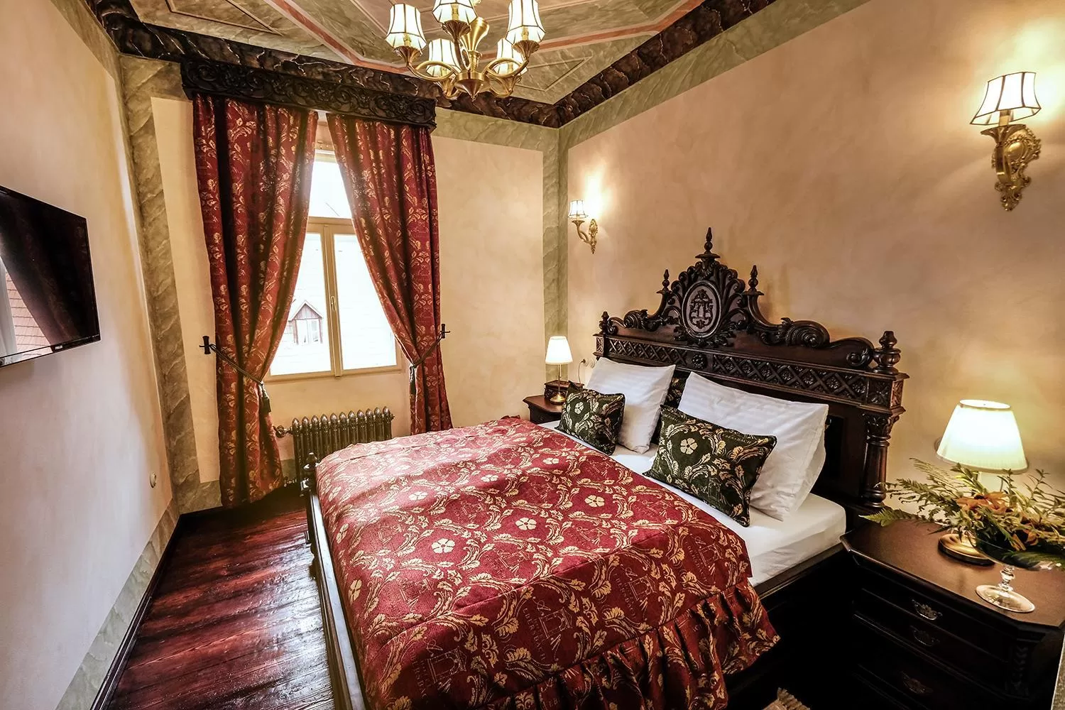 Bedroom, Bed in Hotel Ebersbach