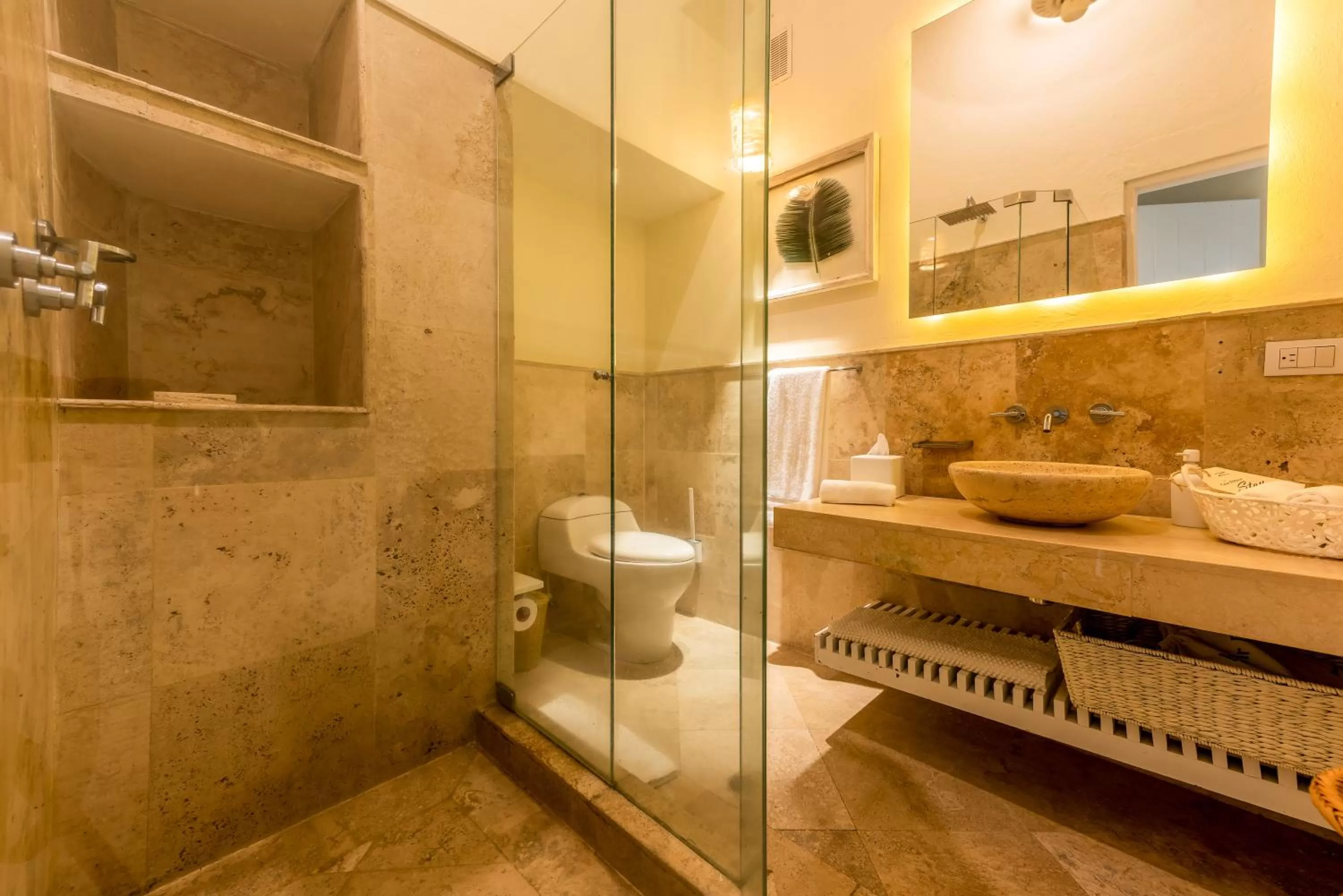Bathroom in Casa Diluca Cartagena Hotel Boutique
