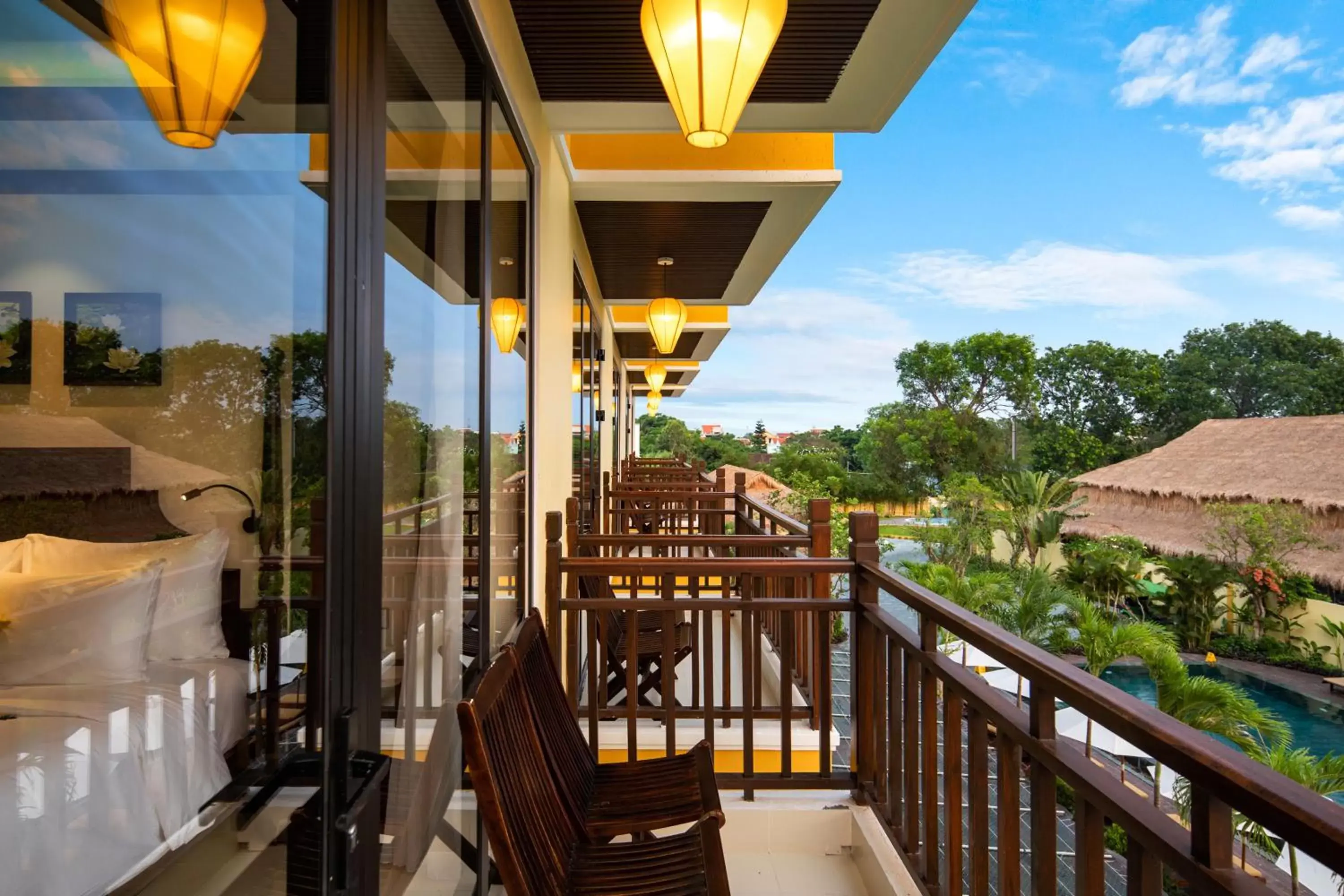 Balcony/Terrace in Mulberry Collection Silk Village