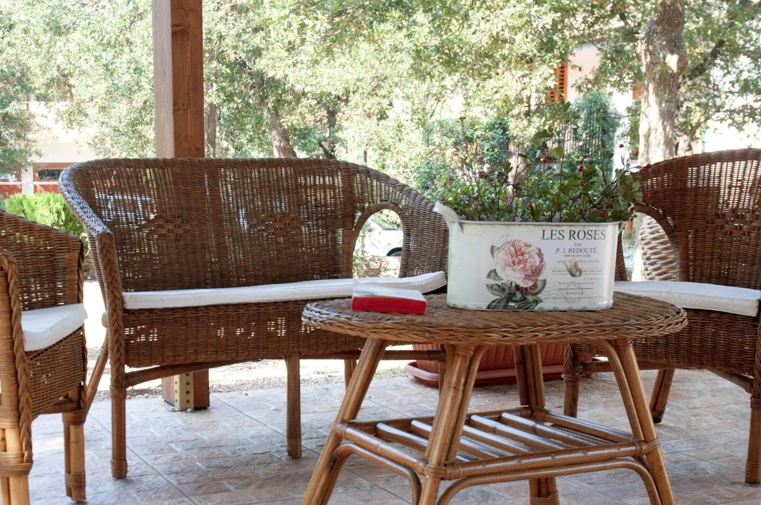 Patio in Agriturismo Fasano