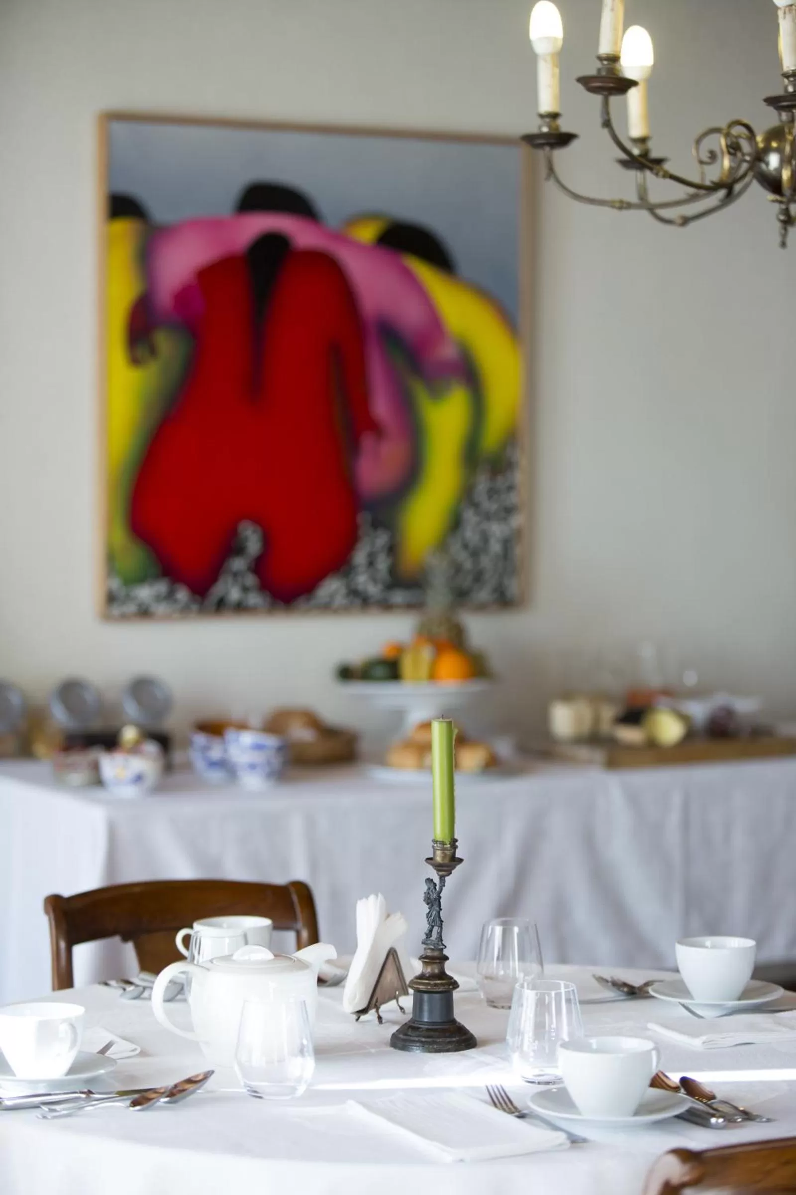 Italian breakfast in La Bribaudonnière