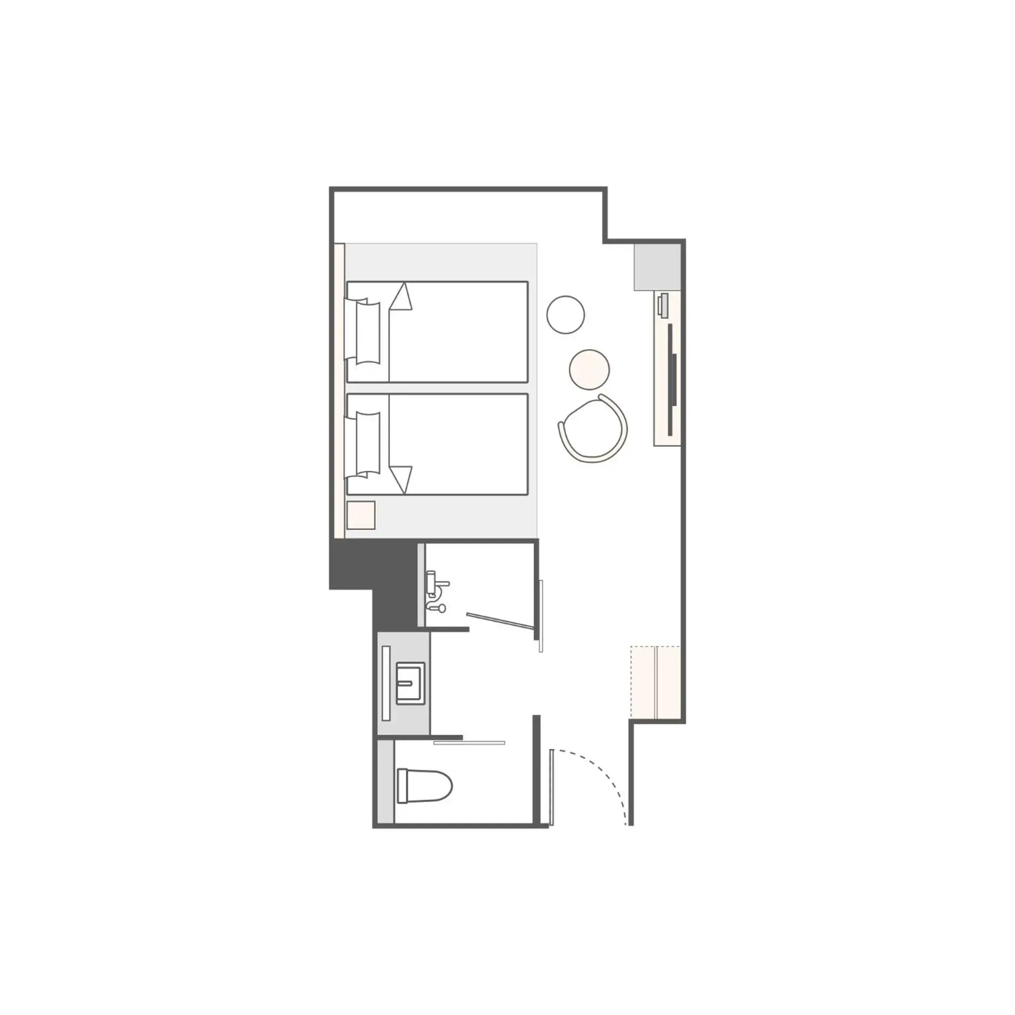 Floor Plan in Suginoi Hotel