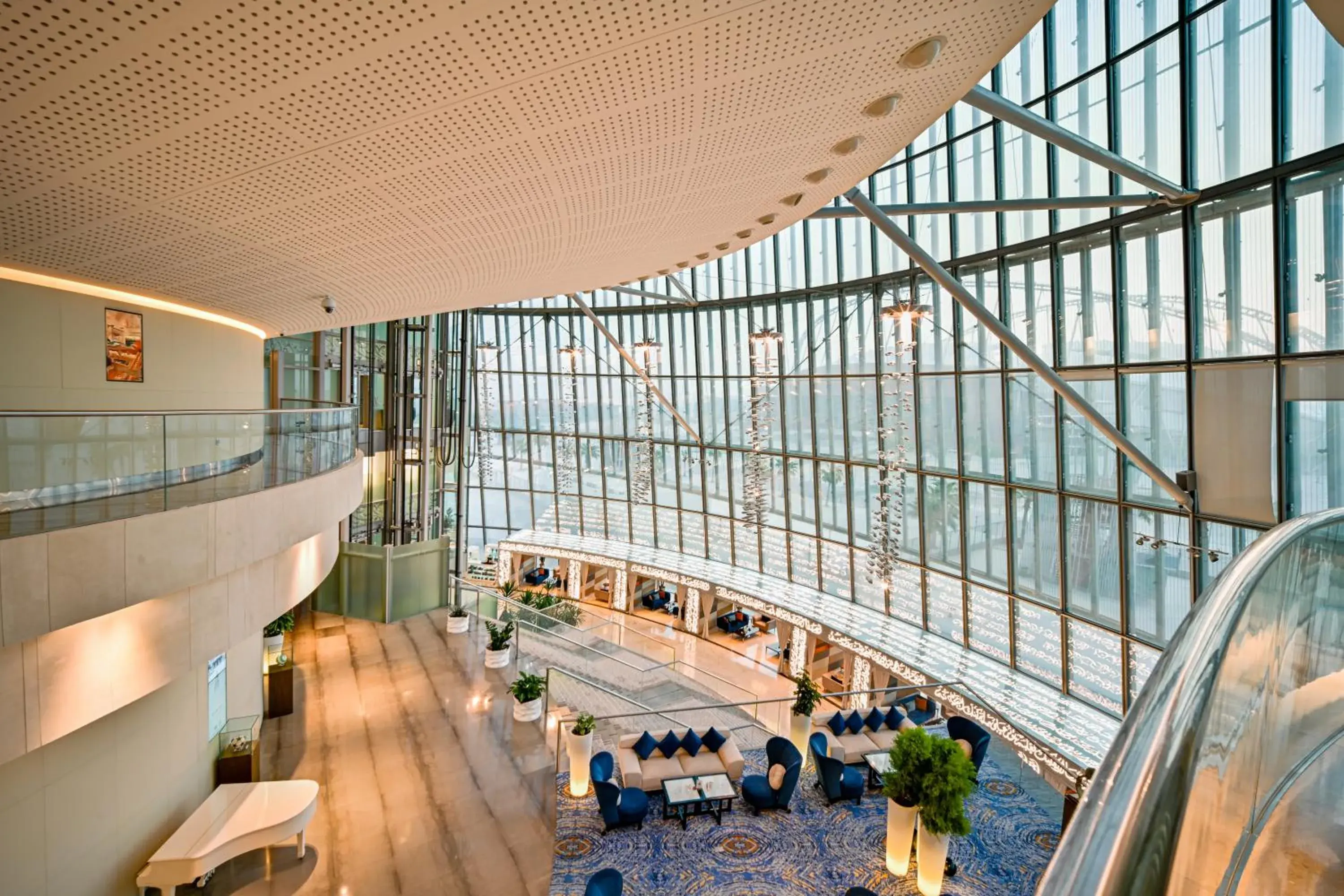 Lobby or reception in The Torch Doha Lobby or reception in The Torch Doha
