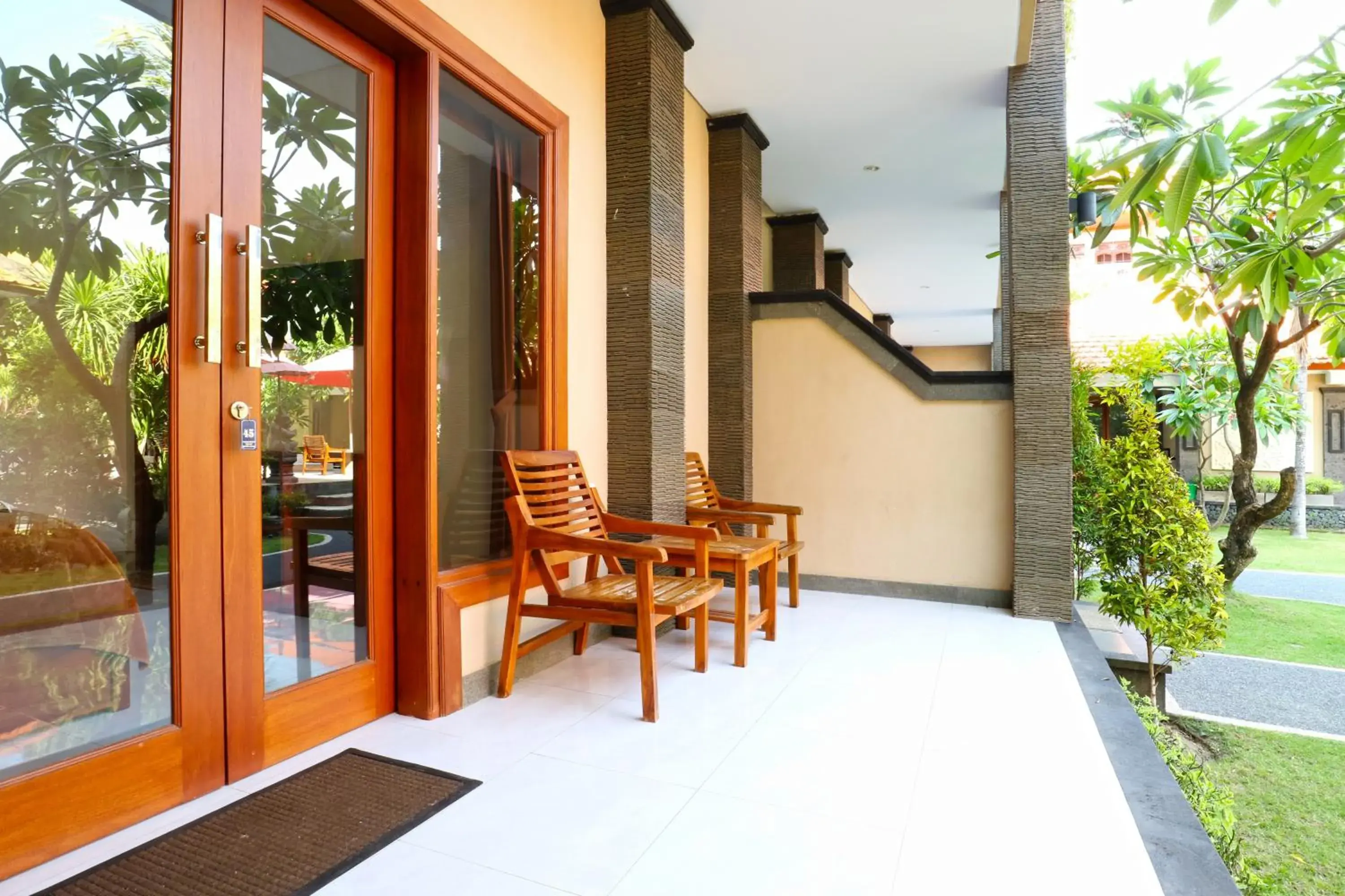 Balcony/Terrace in Gora Beach Inn