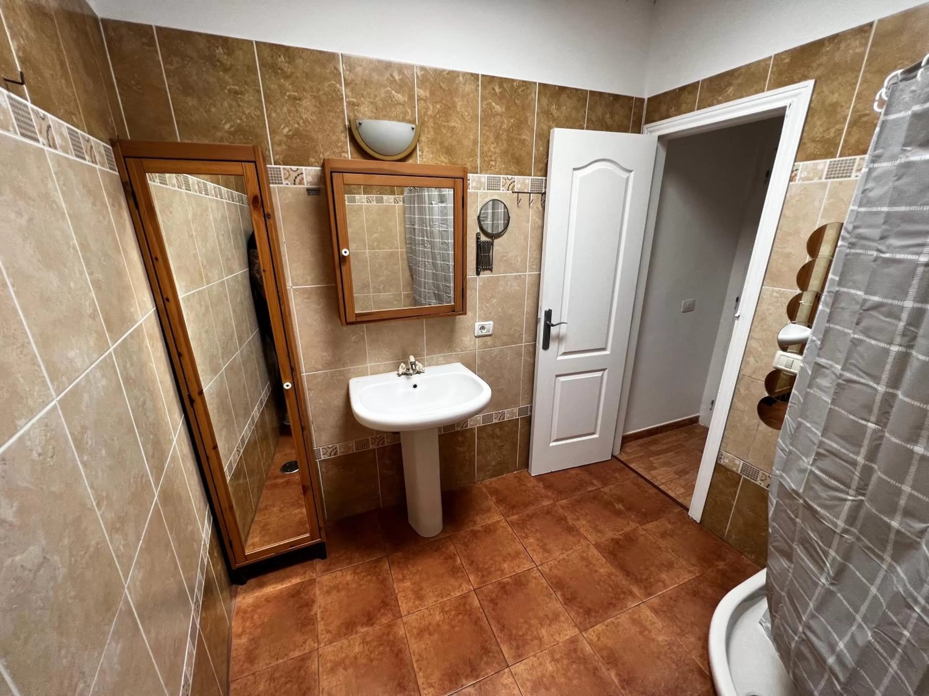 Bathroom in El jardin de Iris