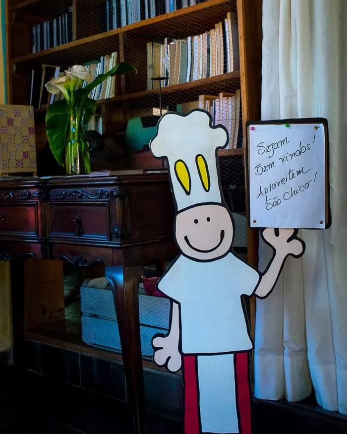 Property building in Pousada Vila Santa Barbara