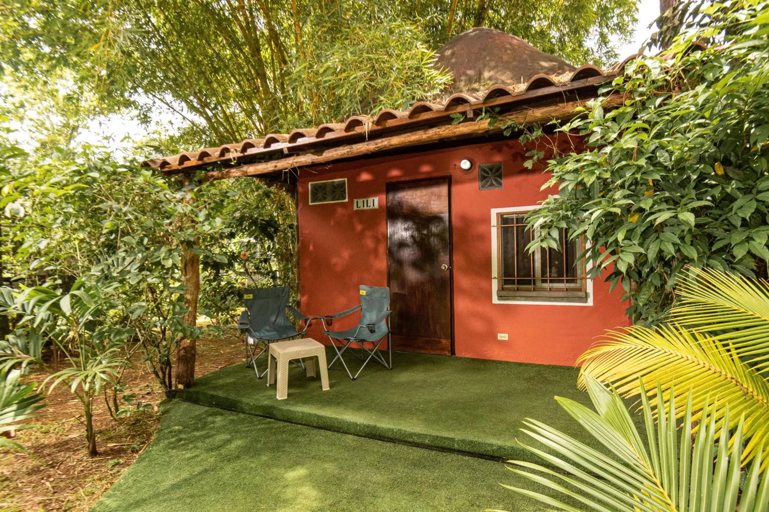 Bedroom in Monkey Lodge Panama