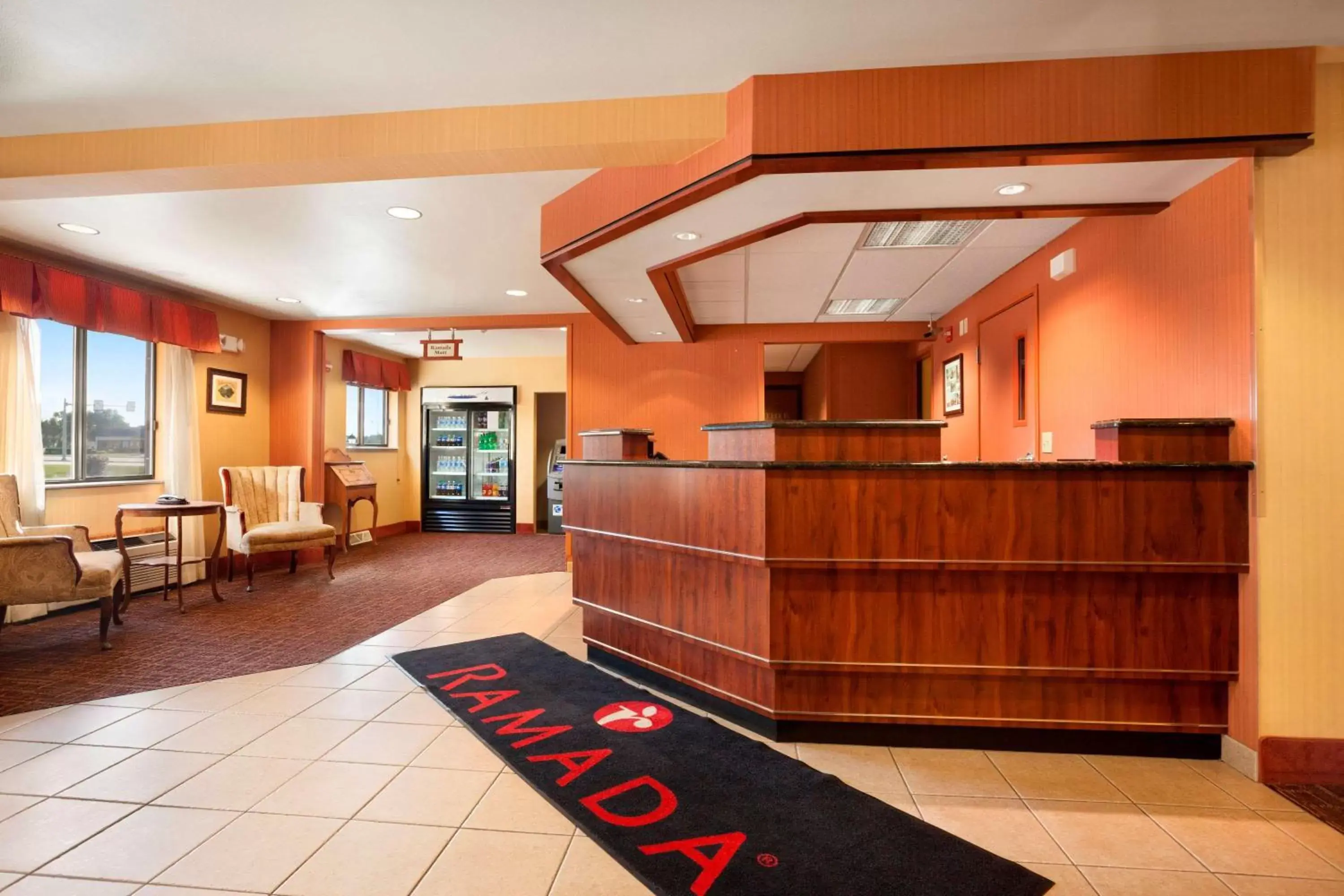 Lobby or reception in Ramada by Wyndham Wisconsin Dells I-90 Lobby or reception in Ramada by Wyndham Wisconsin Dells I-90