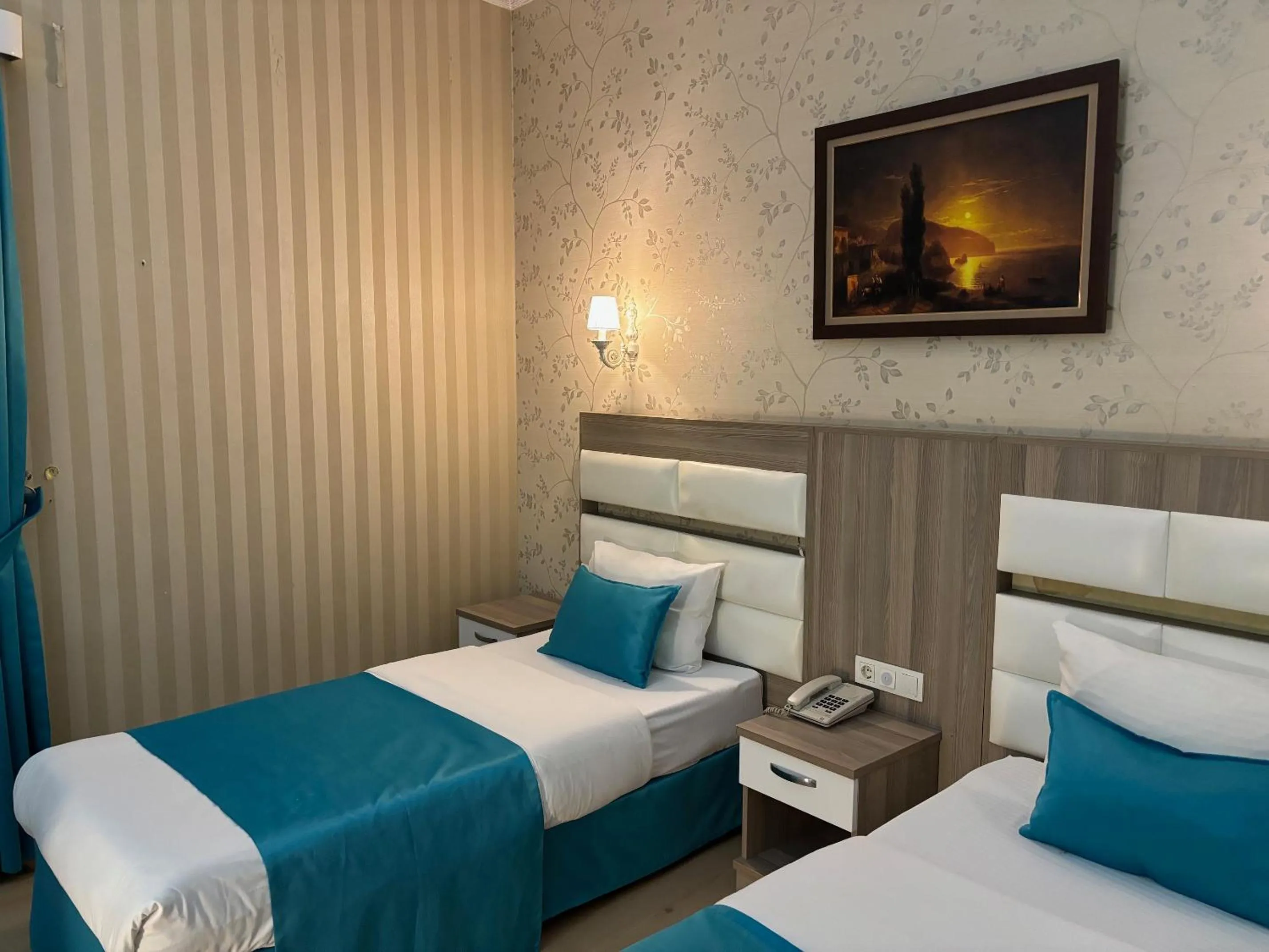 Bed in Nil Hotel İstanbul City Center