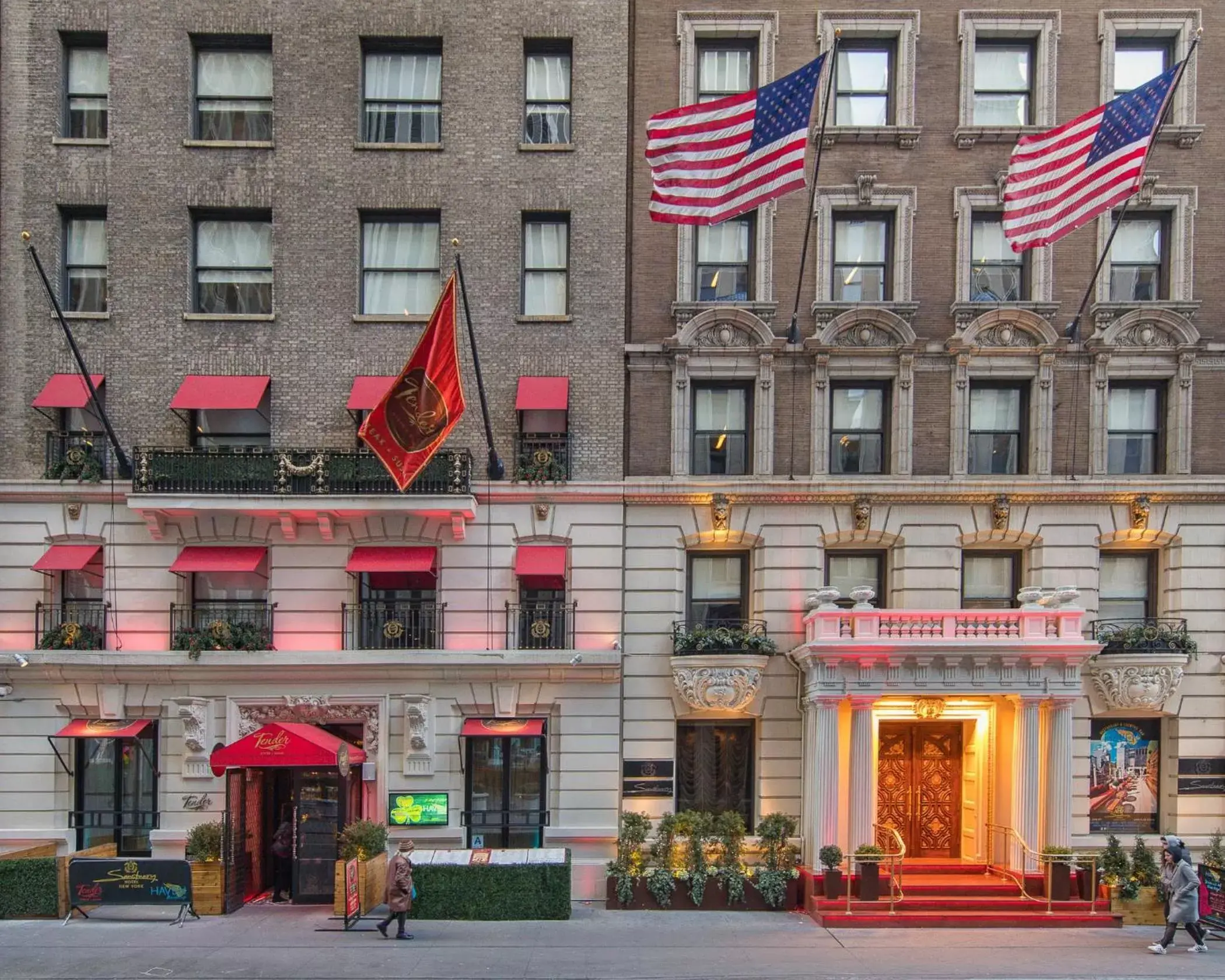 Facade/entrance, Property Building in Sanctuary Hotel New York