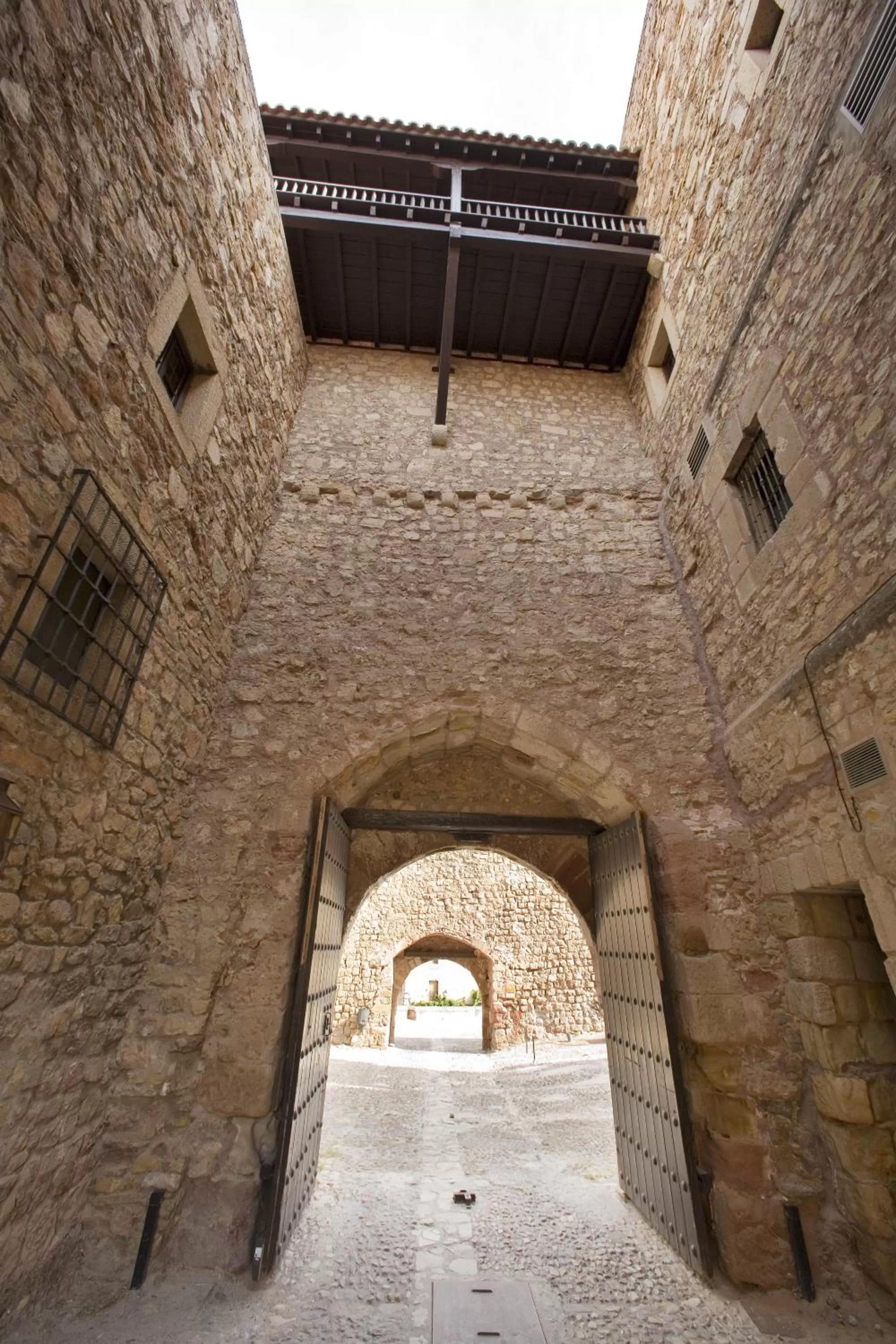 Facade/entrance in Parador de Siguenza