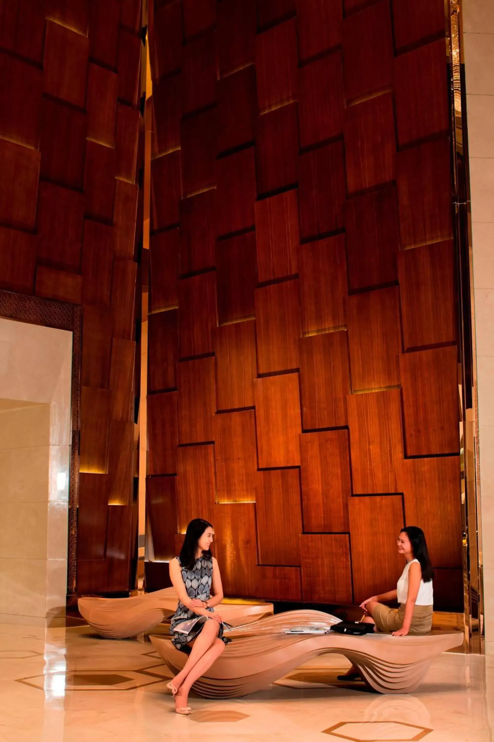 Lobby or reception in JW Marriott Hotel Zhengzhou