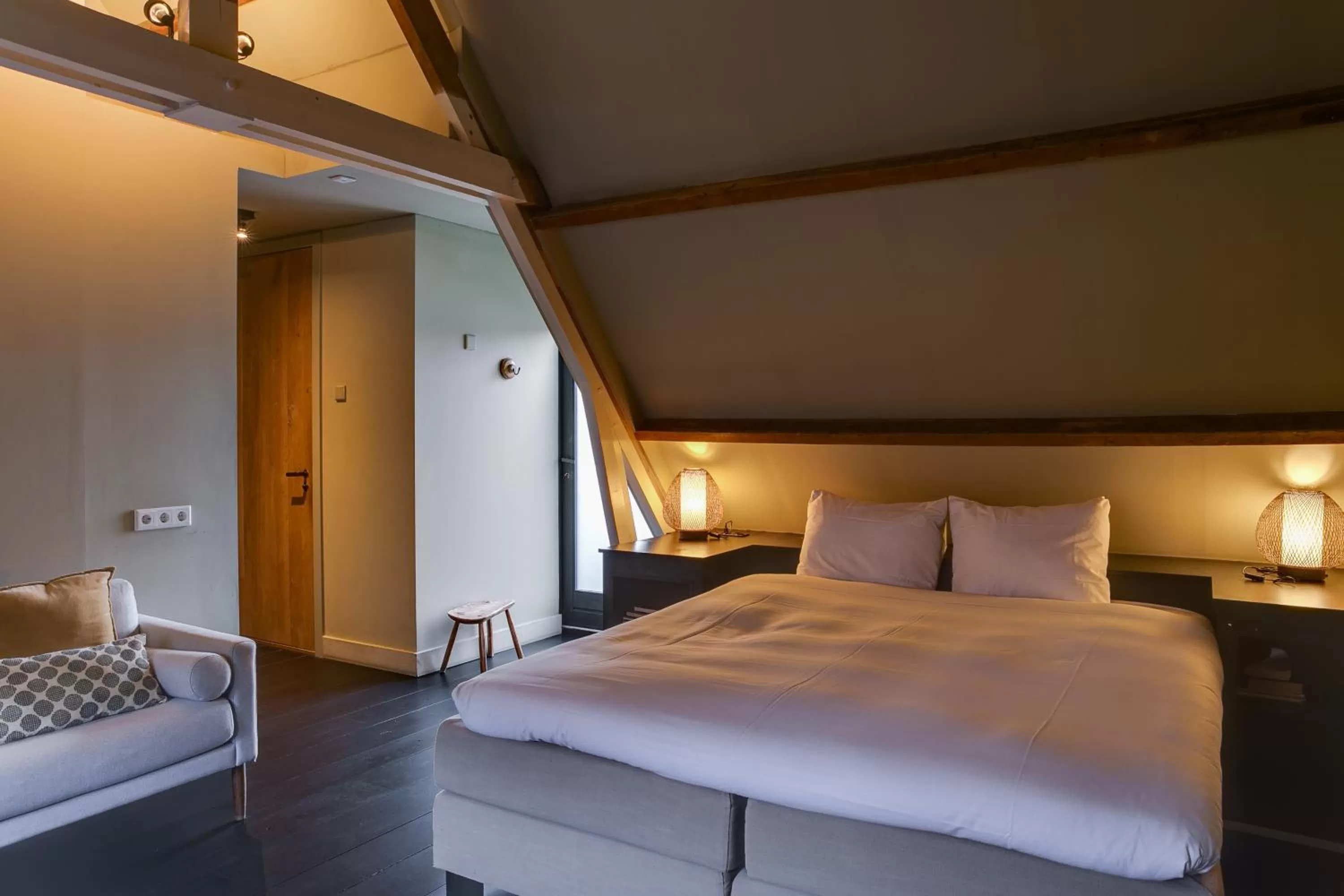 Bed in Vesting Hotel Naarden