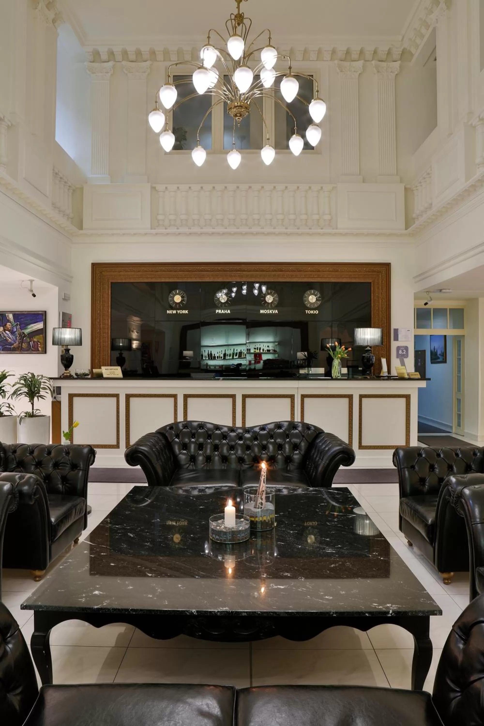 Lobby or reception in Hotel Kolonada