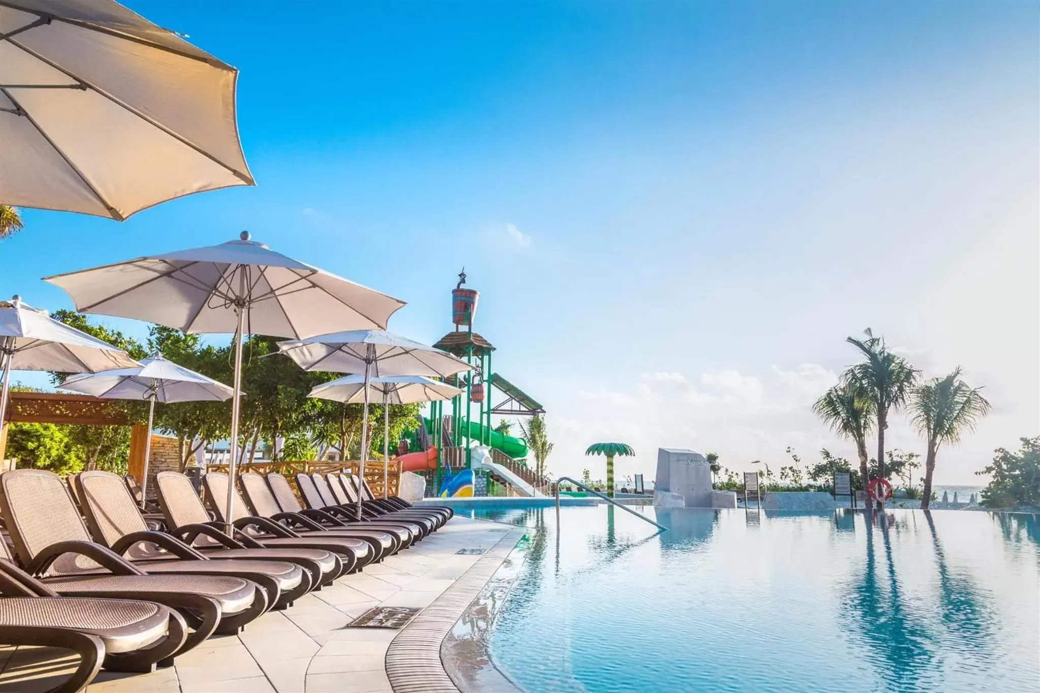 Aqua park, Swimming Pool in Sandos Playacar All Inclusive