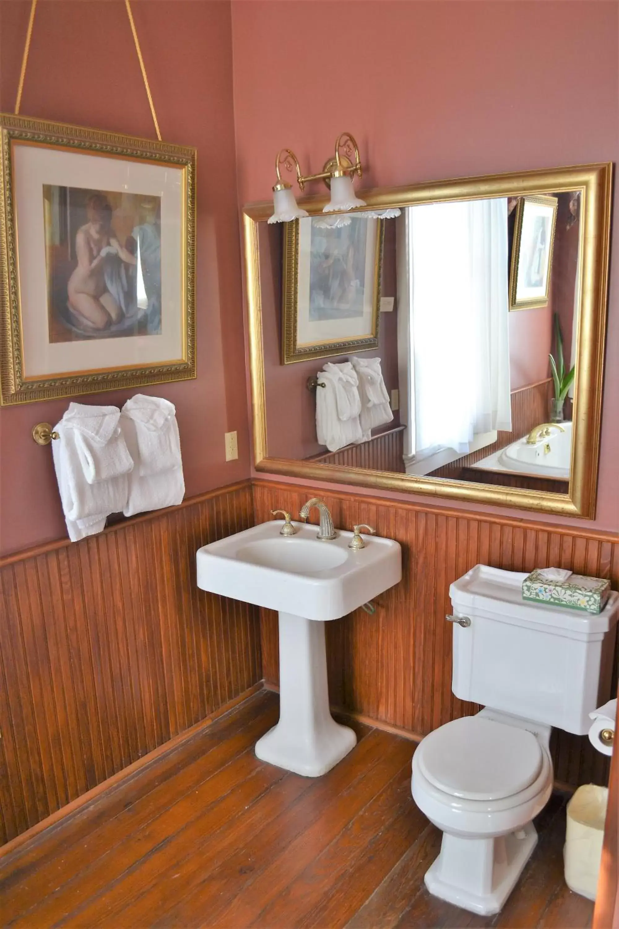 Bathroom in Edgar Degas House Historic Home and Museum