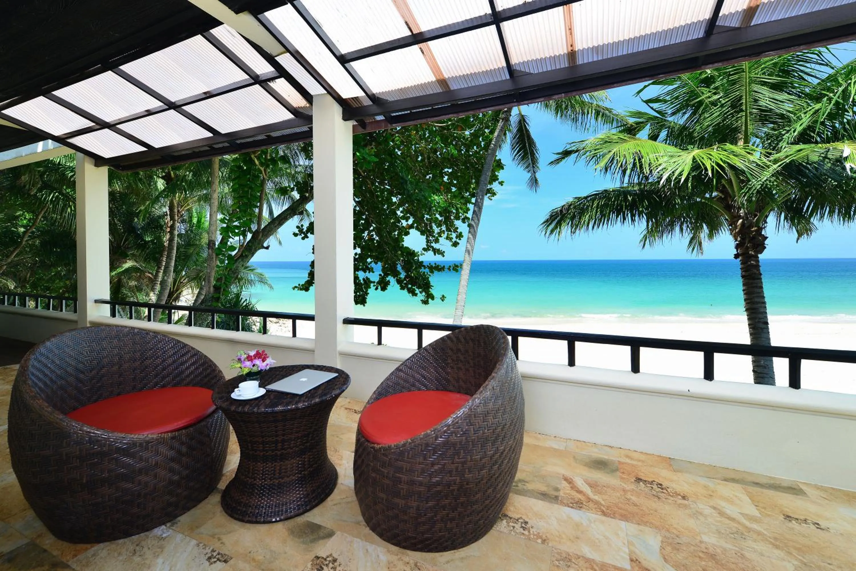 Patio in Andaman White Beach Resort - SHA Plus