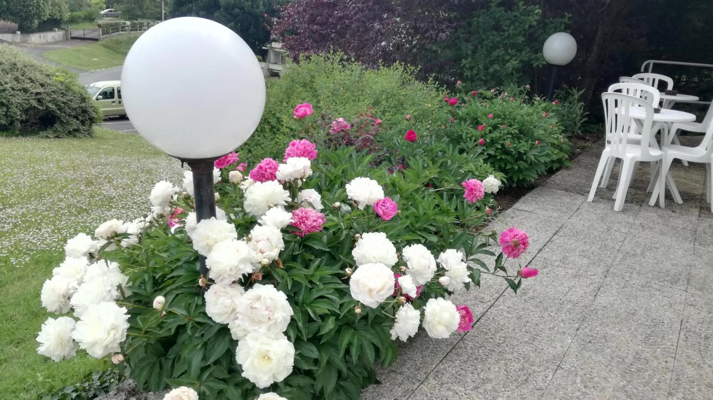 Garden in Tourhotel Blois