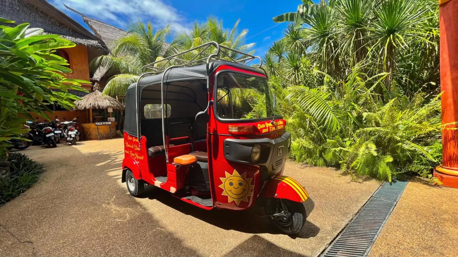 shuttle in Coco Grove Beach Resort, Siquijor Island