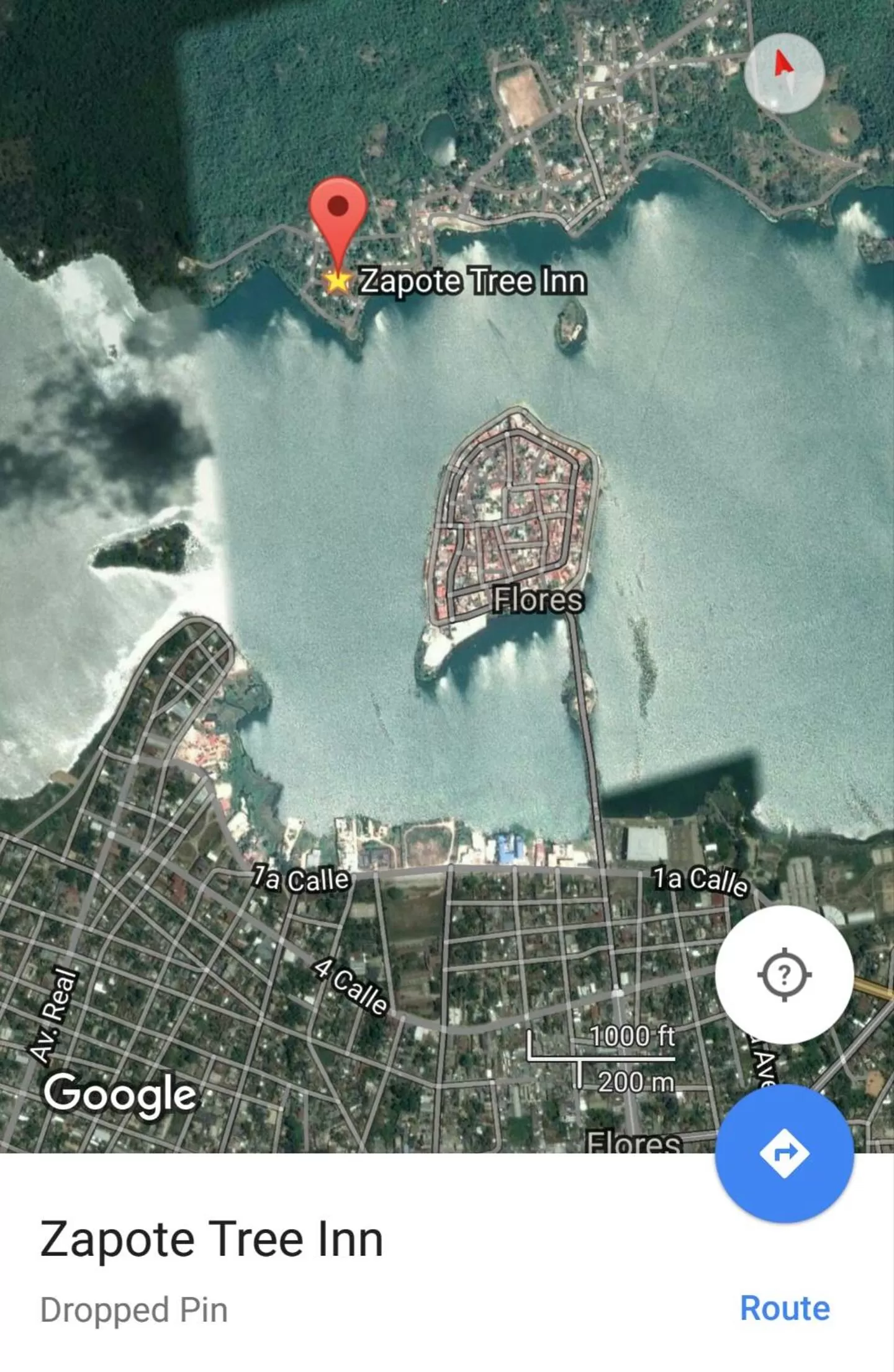 City view in Zapote Tree Inn