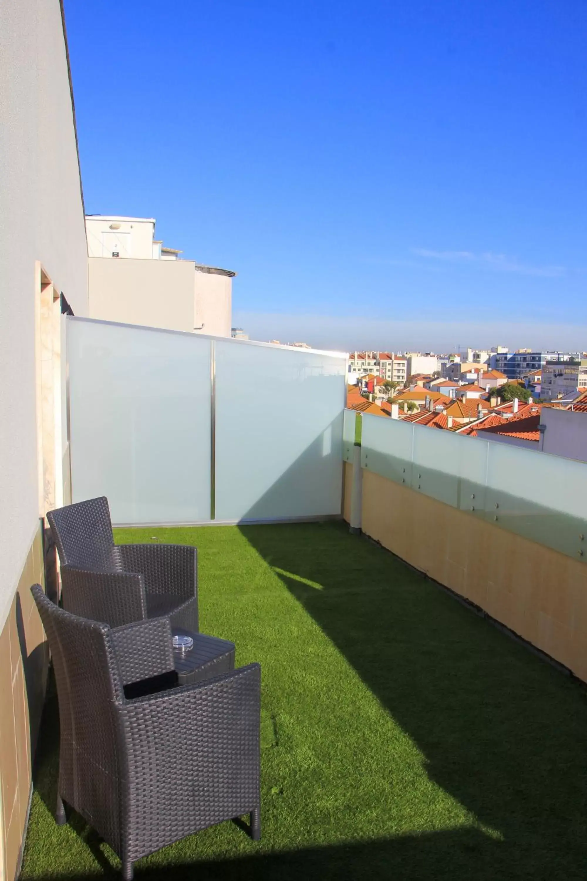 Patio in Hotel Cristal Setúbal