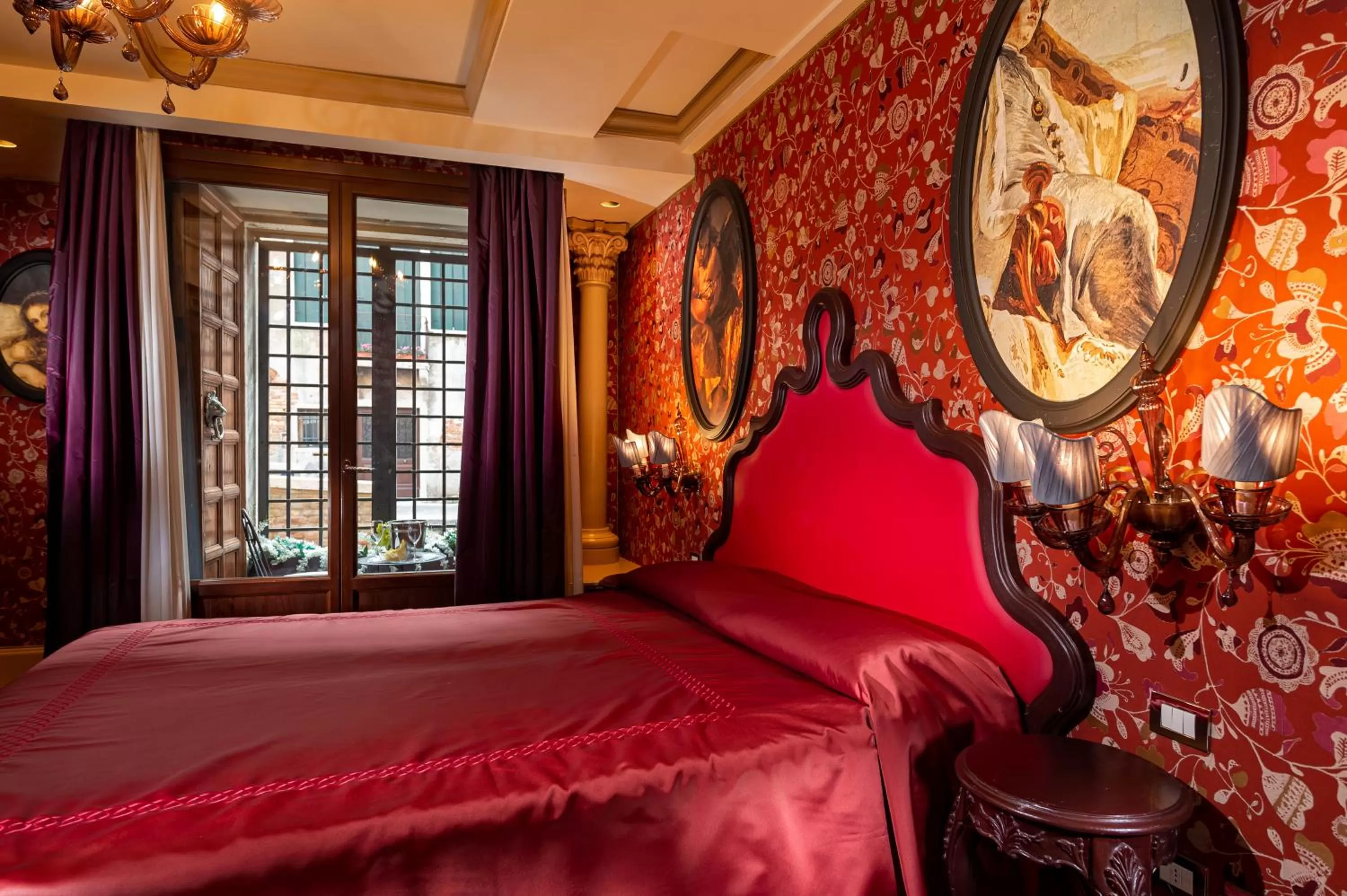 Bed in Hotel Palazzetto Madonna