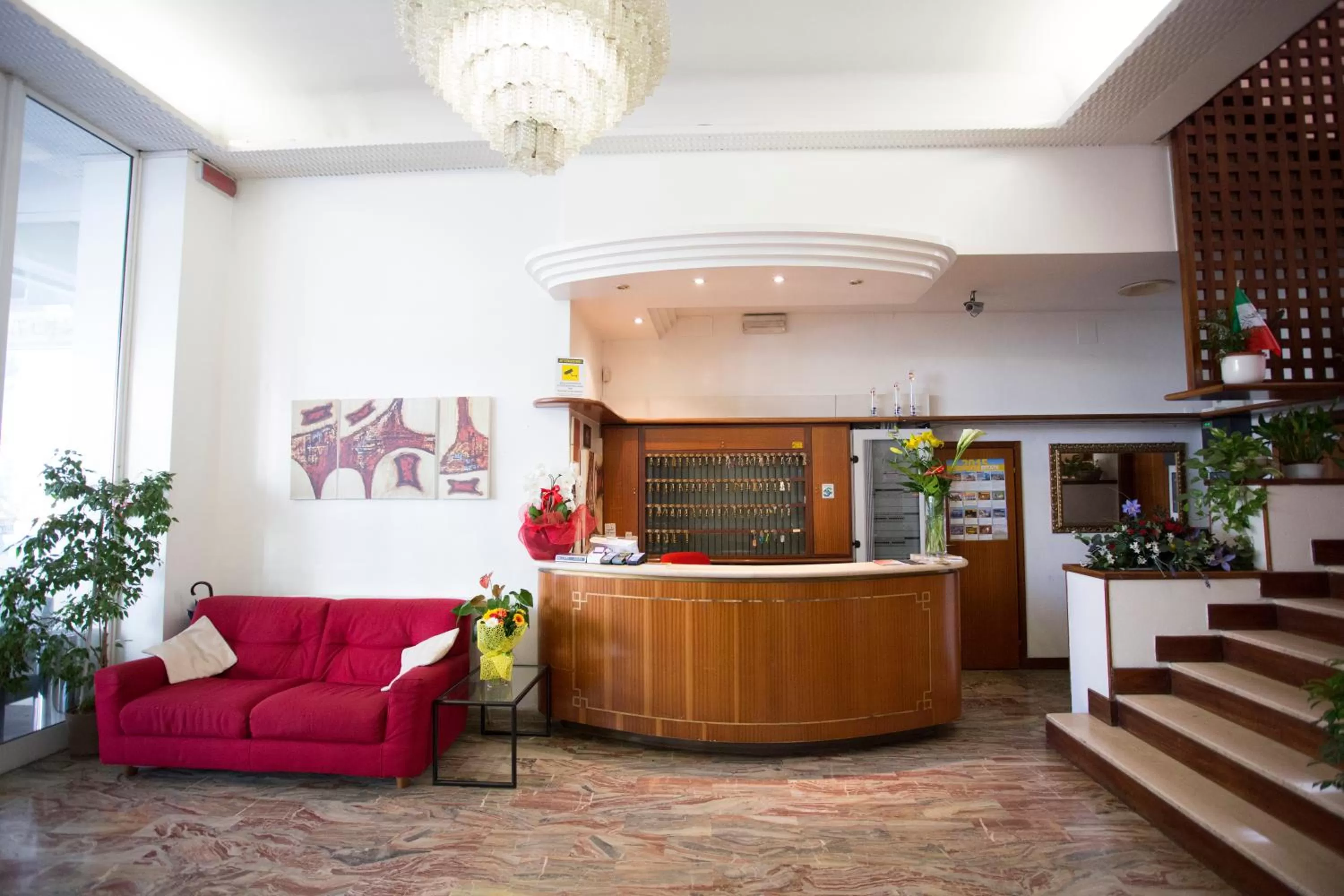 Lobby or reception in Hotel Europa