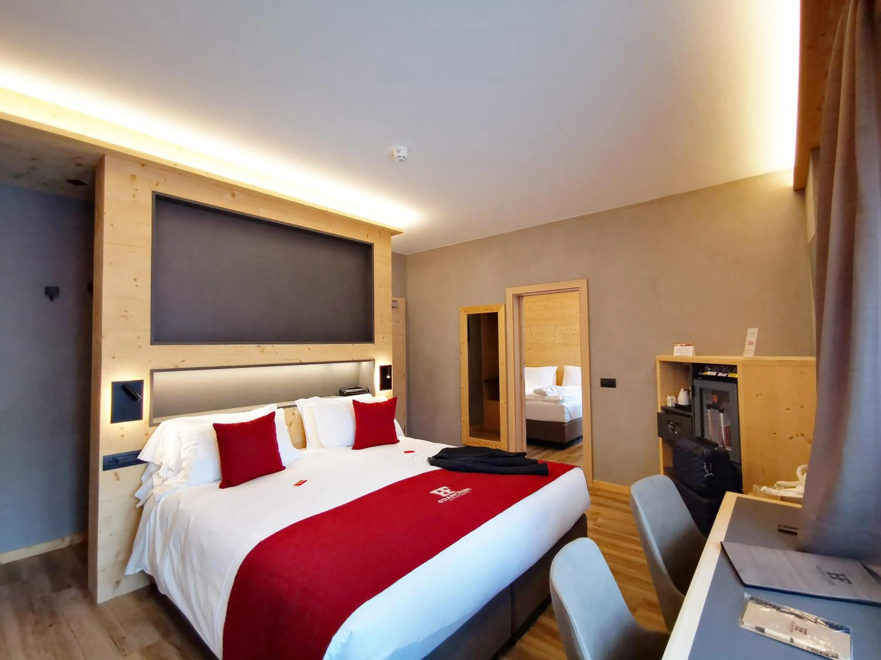 Bed in Francesin Active Hotel