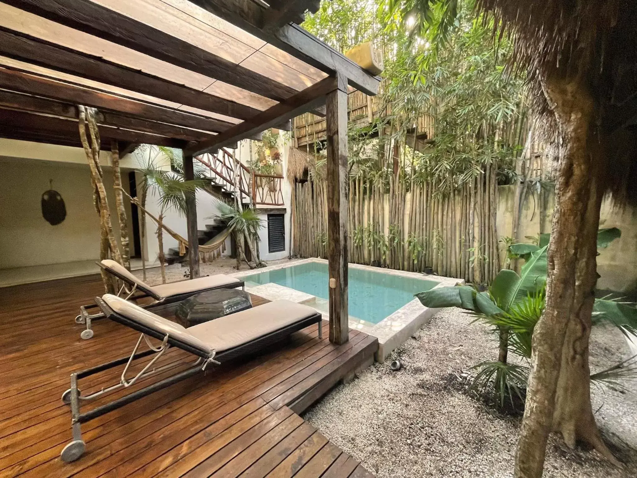 Swimming Pool in Orchid House Tulum