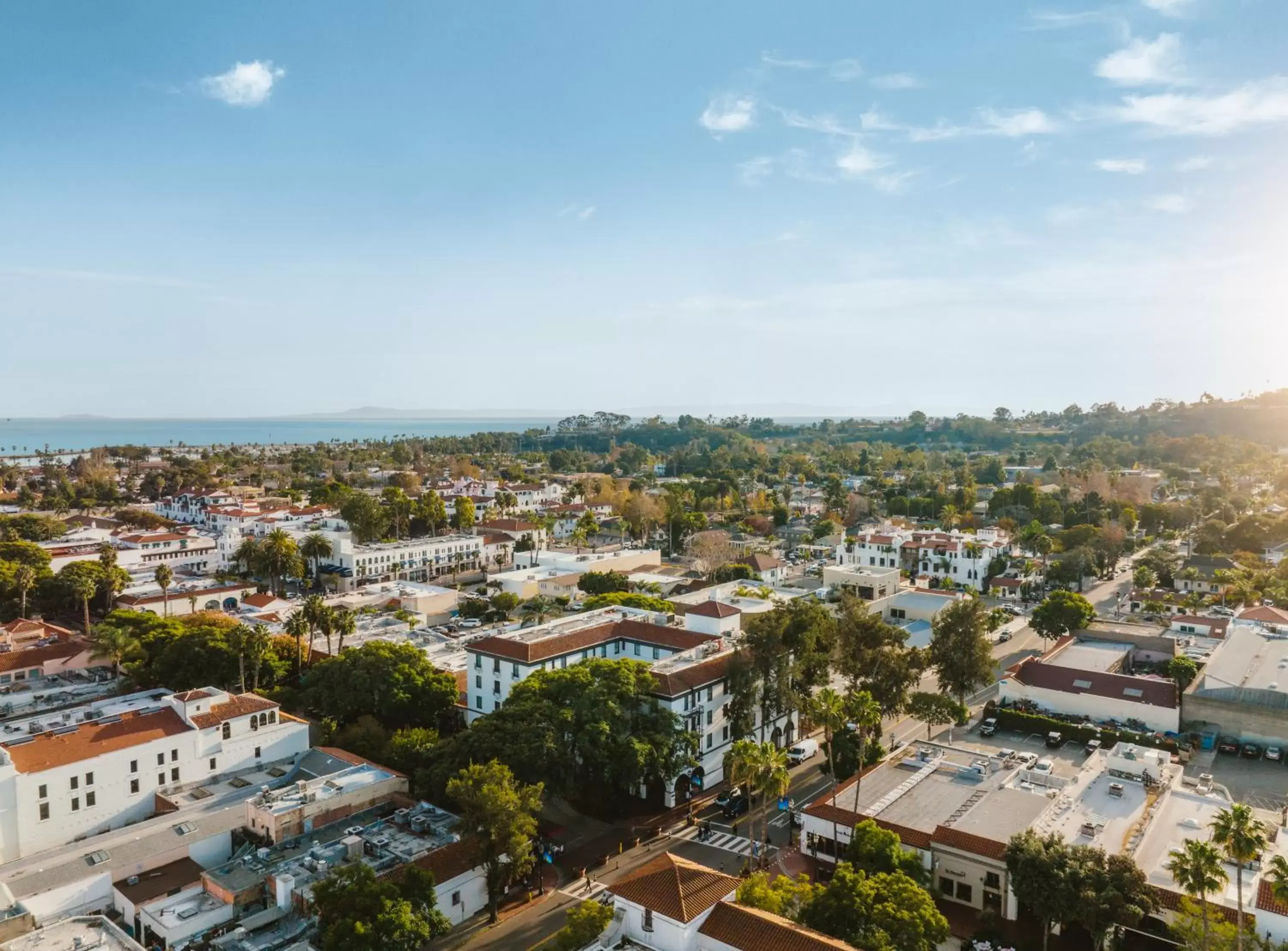 Property building, Bird's-eye View in Hotel Santa Barbara