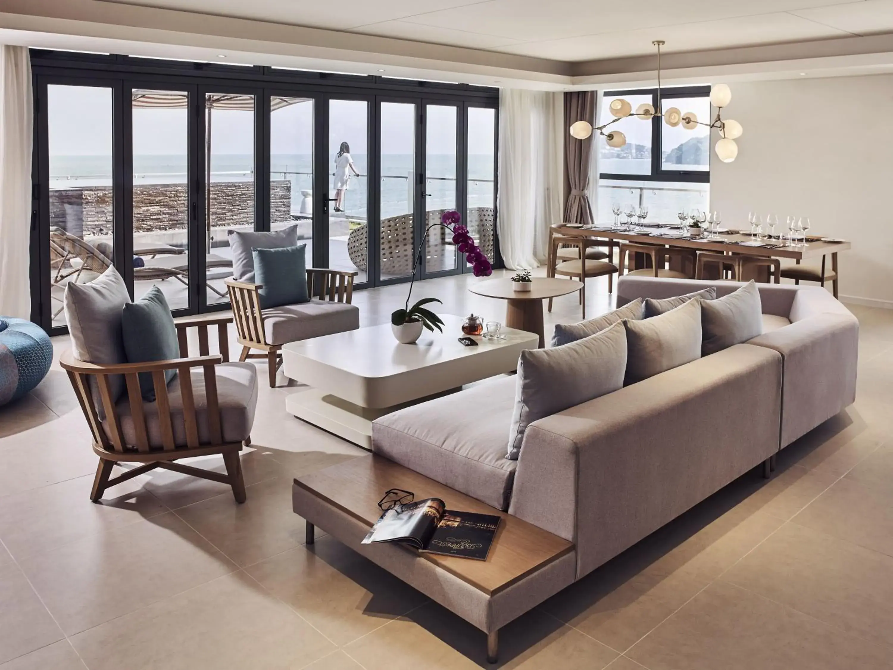 Sea view, Seating Area in Premier Residences Phu Quoc Emerald Bay Managed by Accor