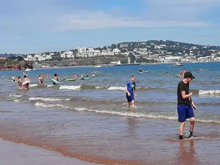 Beach in Belle Dene Guest House