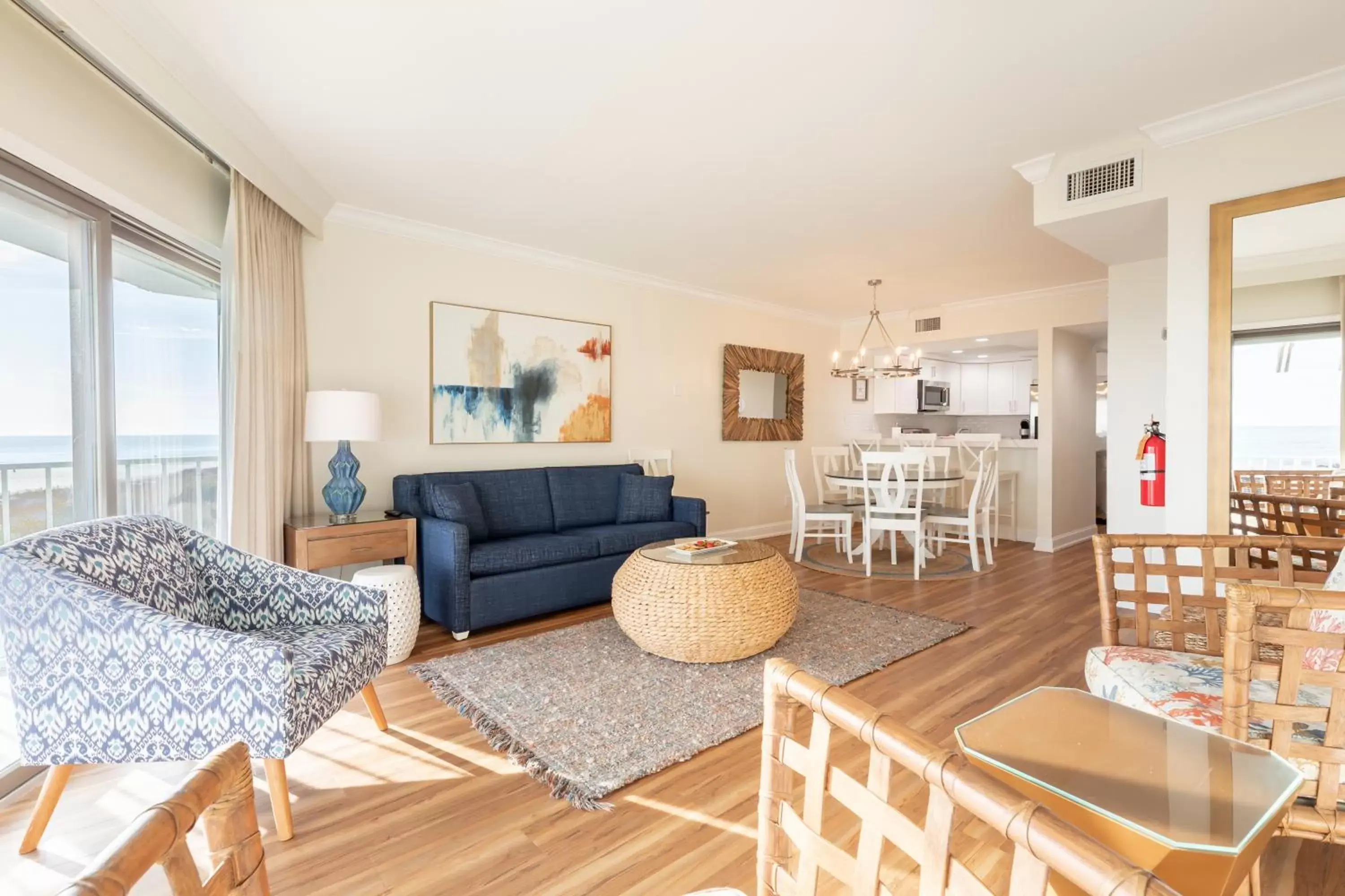 Living room, Seating Area in La Mer Beachfront Resort