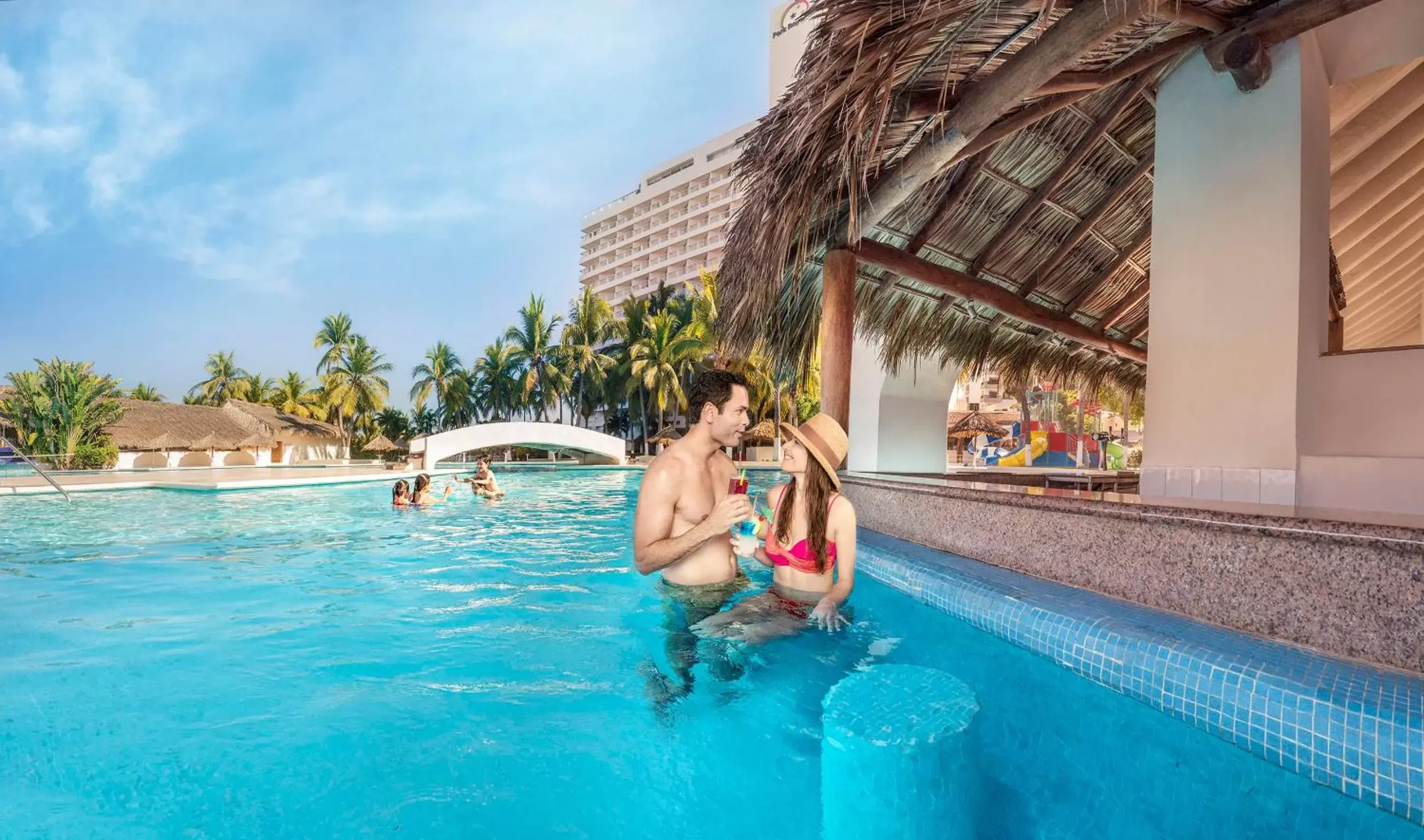 Swimming Pool in Park Royal Beach Ixtapa - All Inclusive